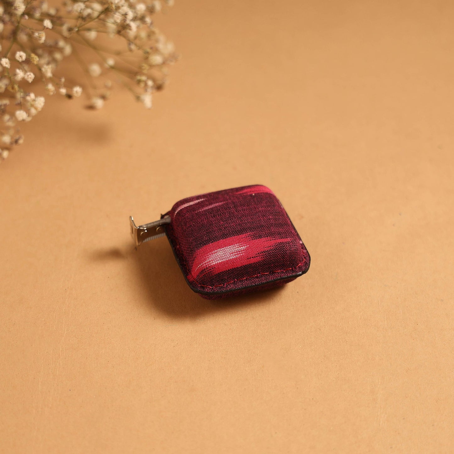 Ikat weave multipurpose measuring tape 04 - handcrafted