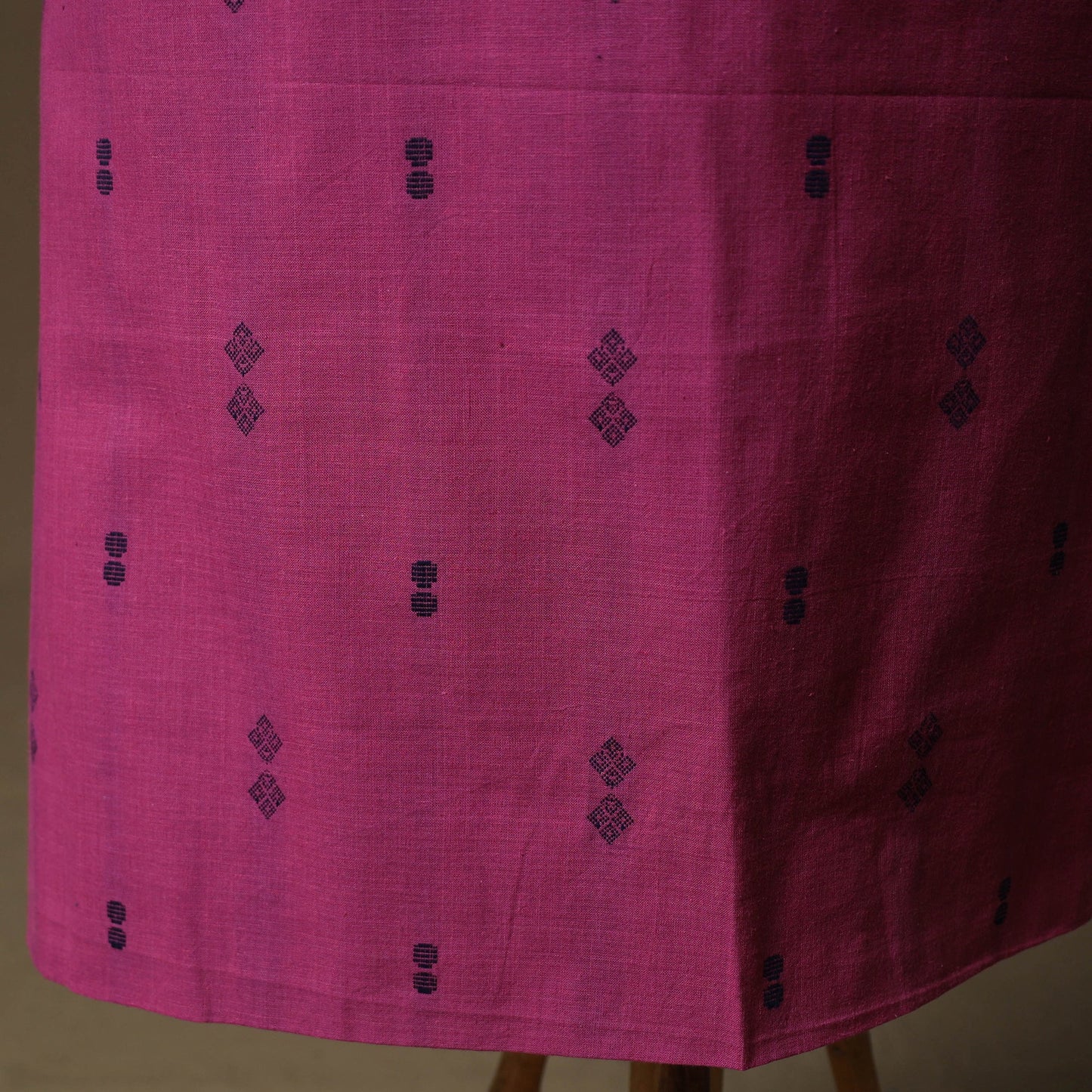 Jacquard cotton 2pc unstitched dress material kurta set 65