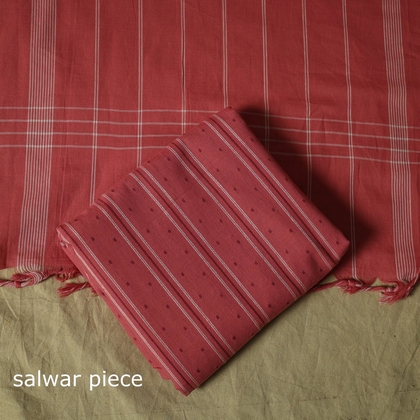 Jacquard cotton 3pc unstitched dress material 20