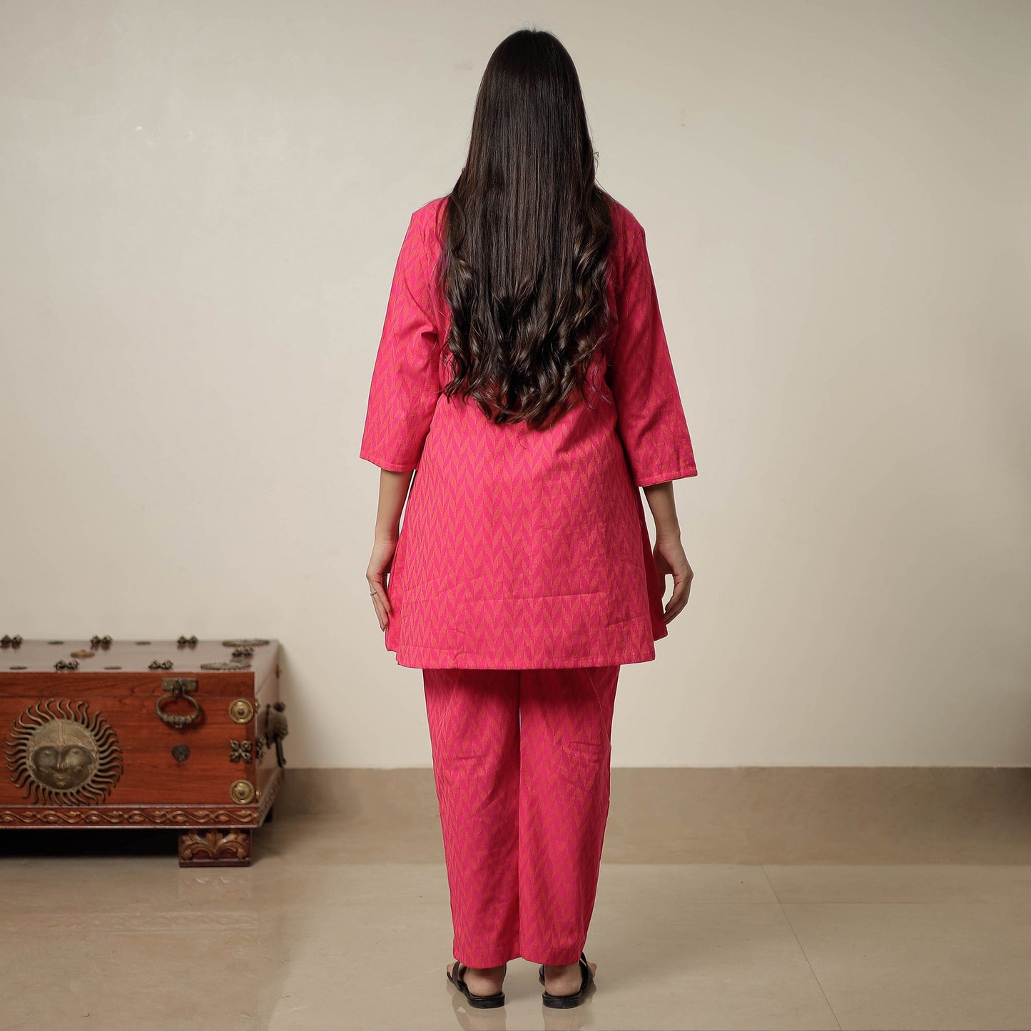 Jacquard Cotton Co-Ord Set 14