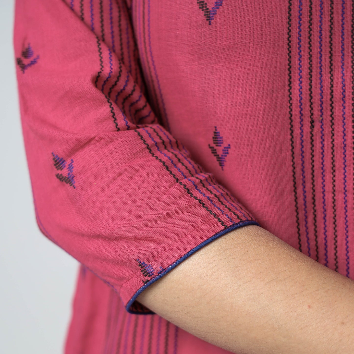 jacquard kurta