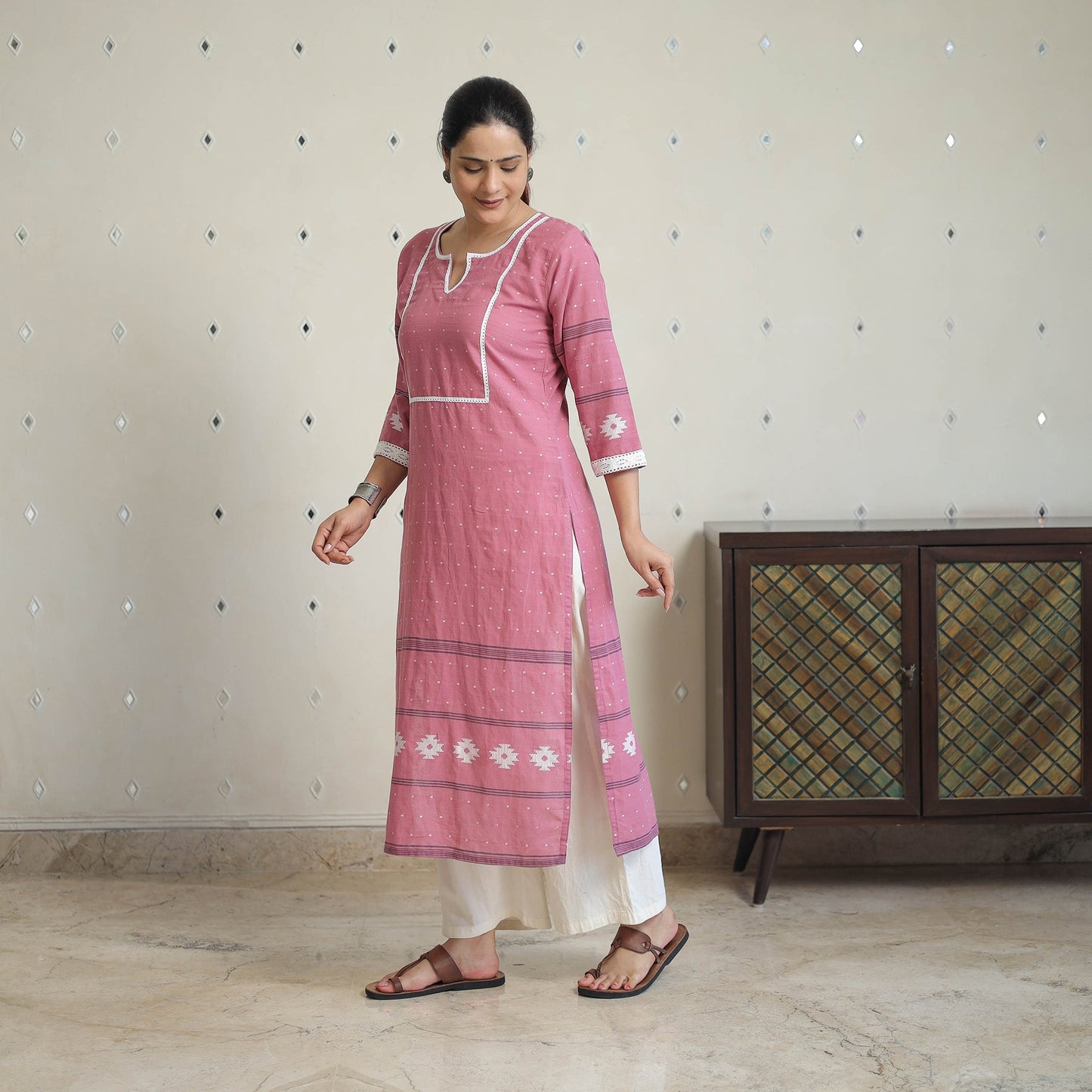 Buy Elegant Jacquard Kurta for Women Online in India