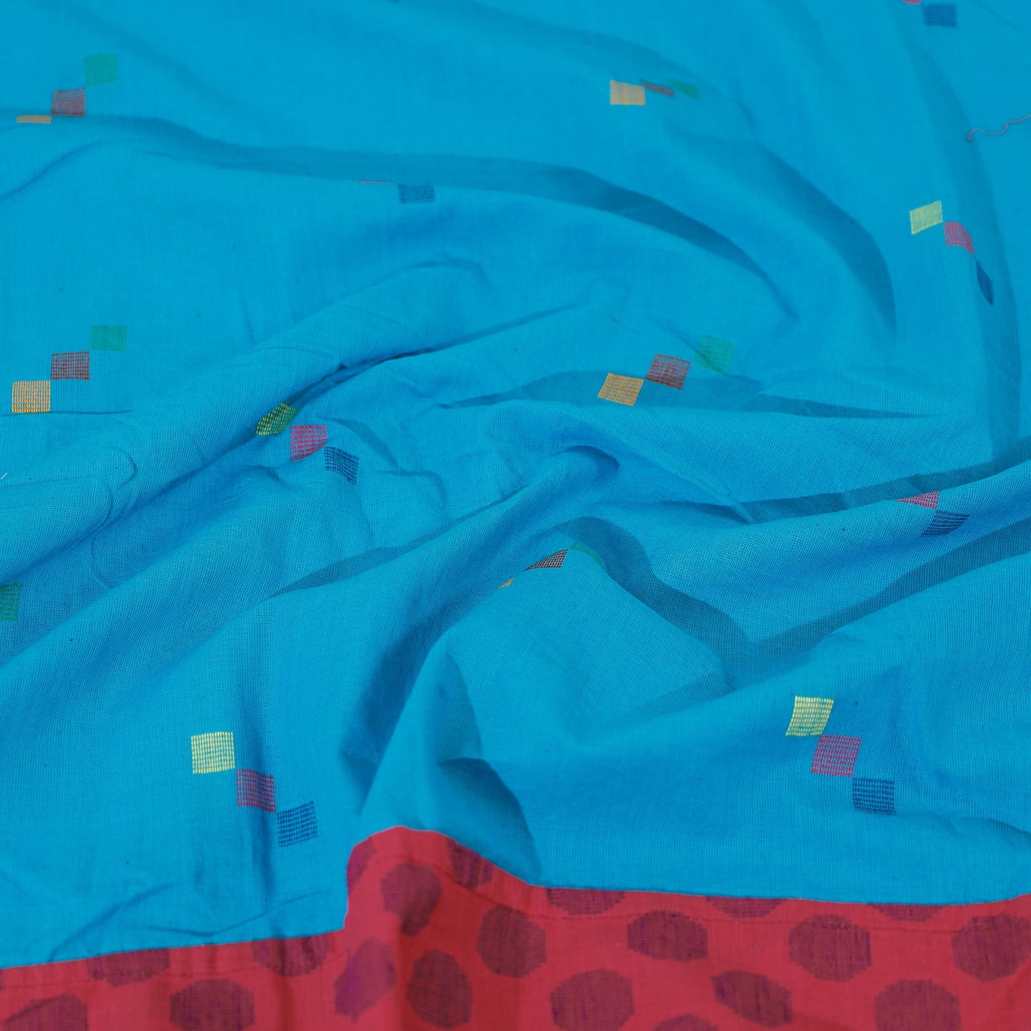 Jacquard Patchwork Cotton Double Bed Cover with Pillow Covers Online at iTokri.com