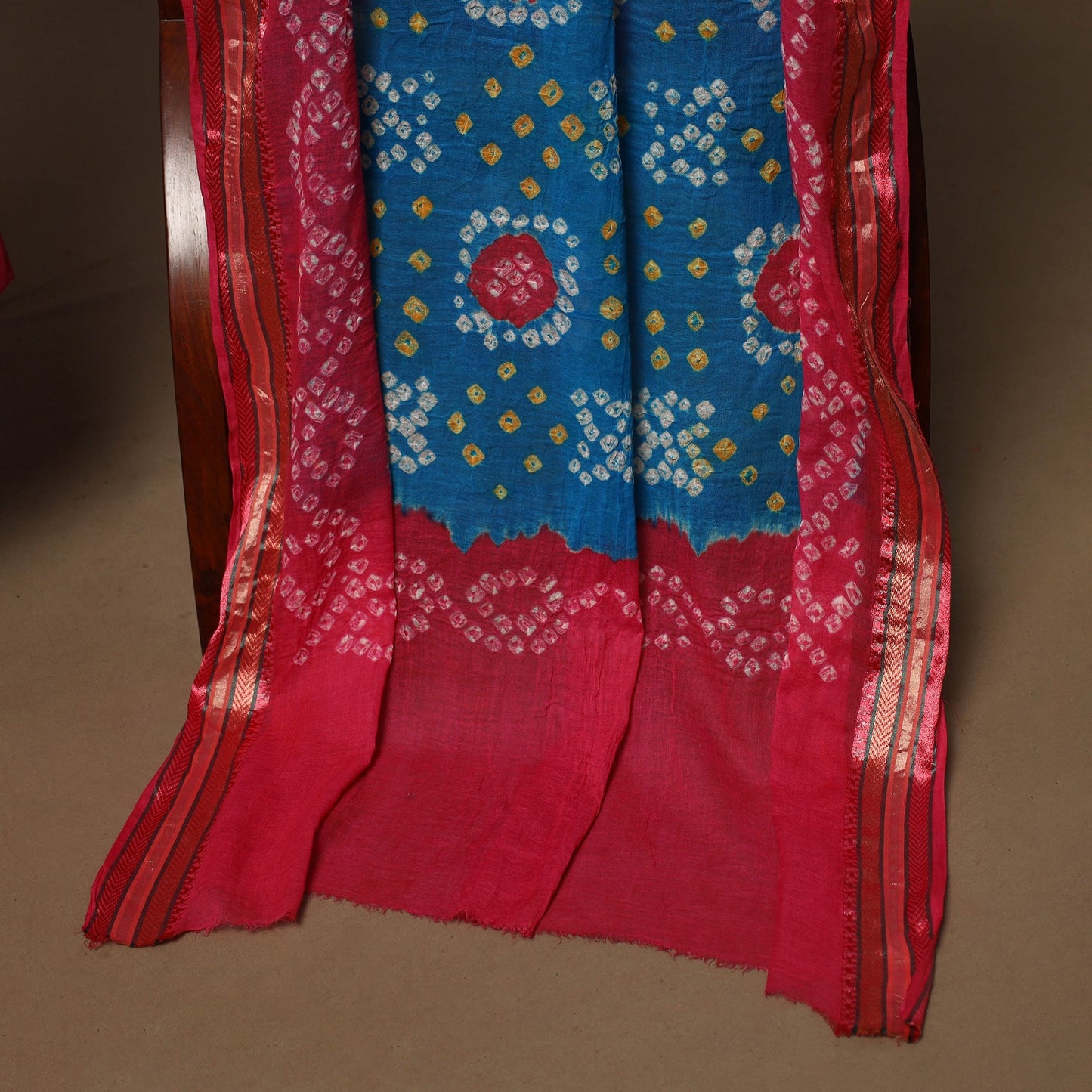 Jacquard weave cotton 2pc unstitched dress material
