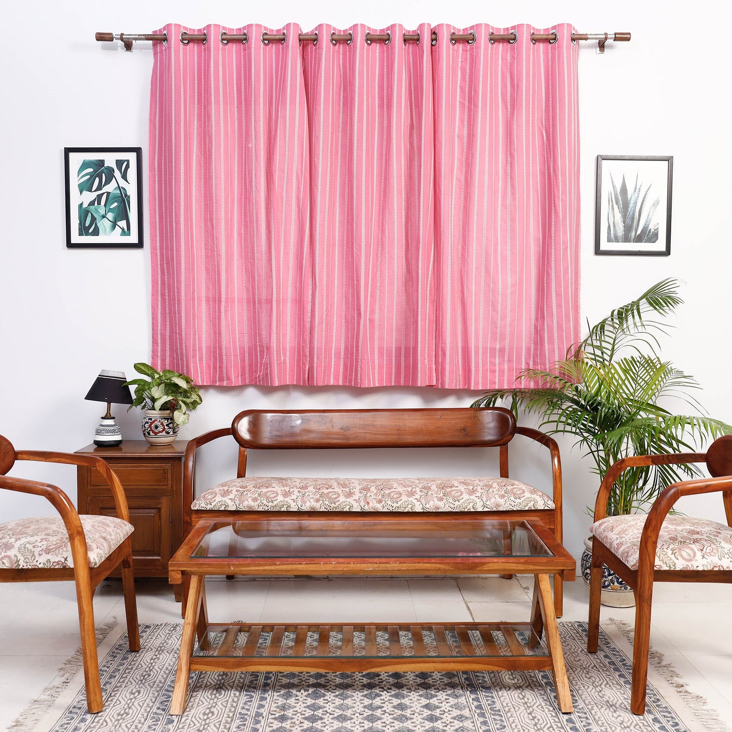 jacquard window curtain