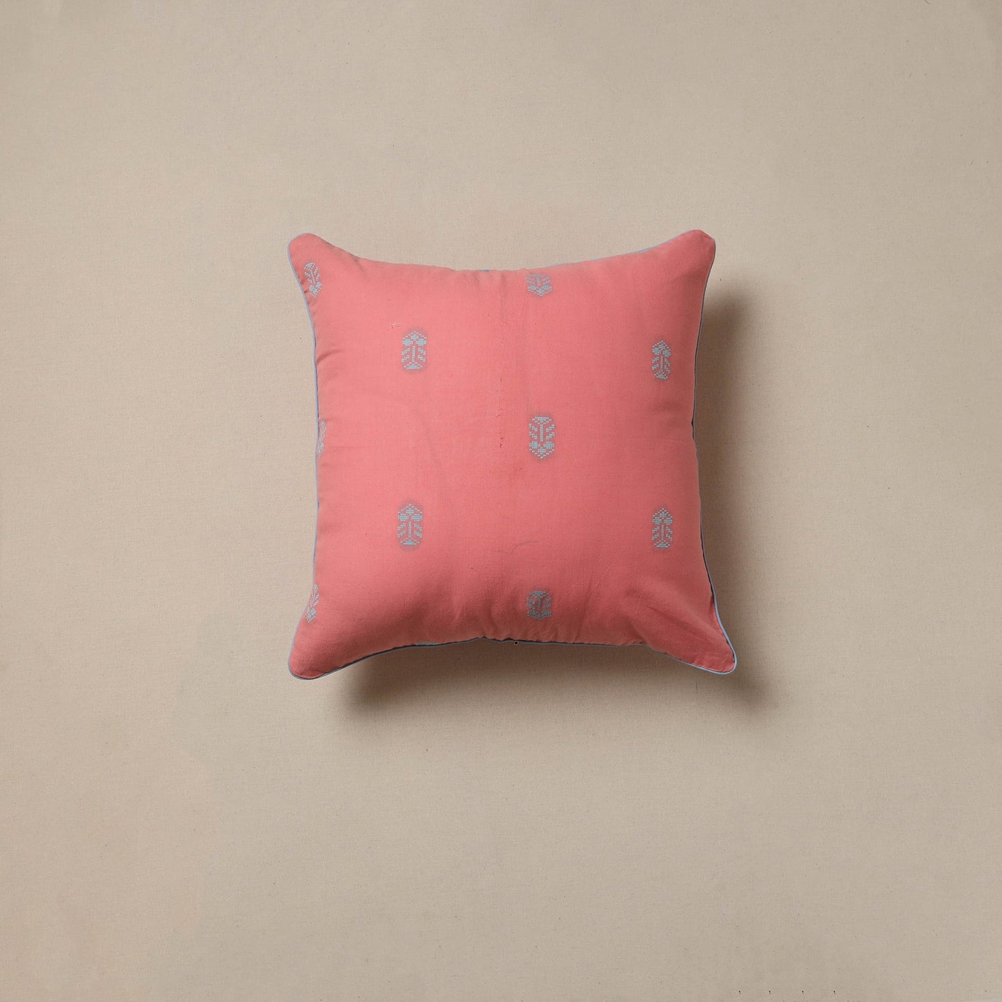 Jacquard weave cushion cover 45 - handcrafted