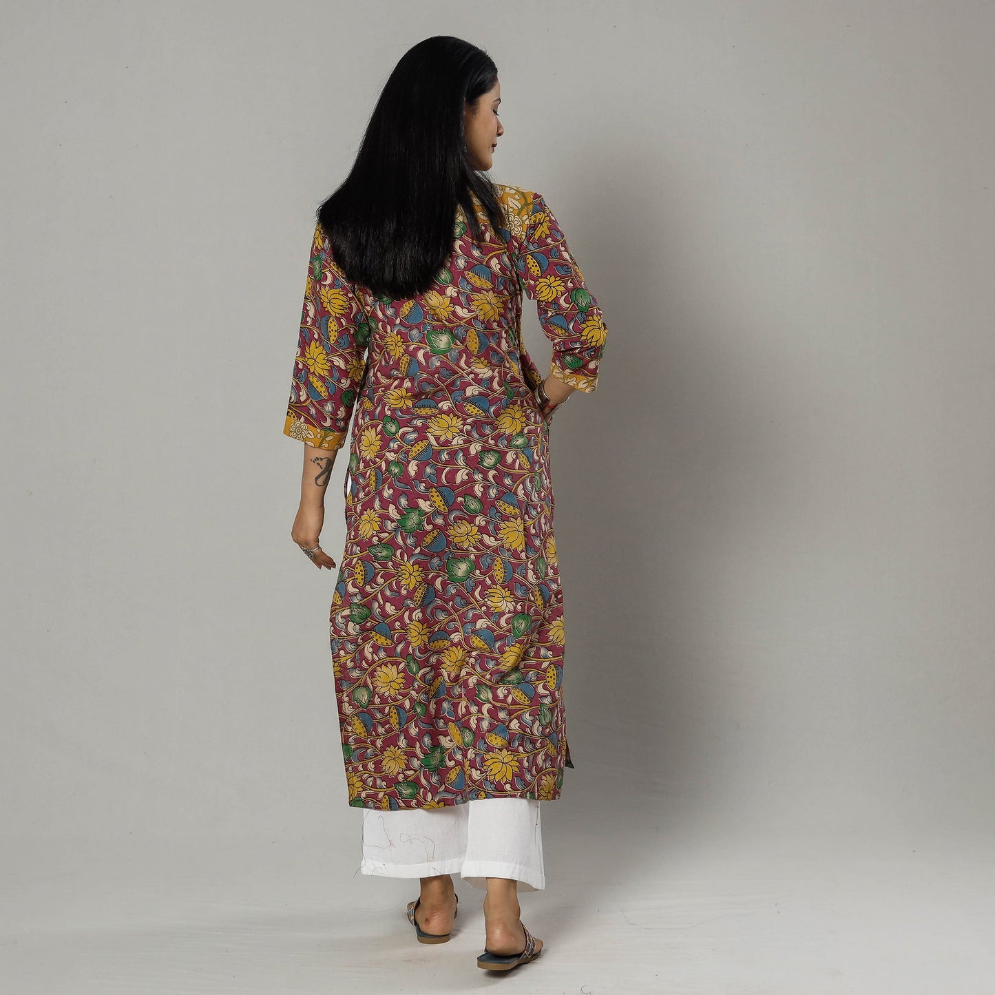 kalamkari printed kurta