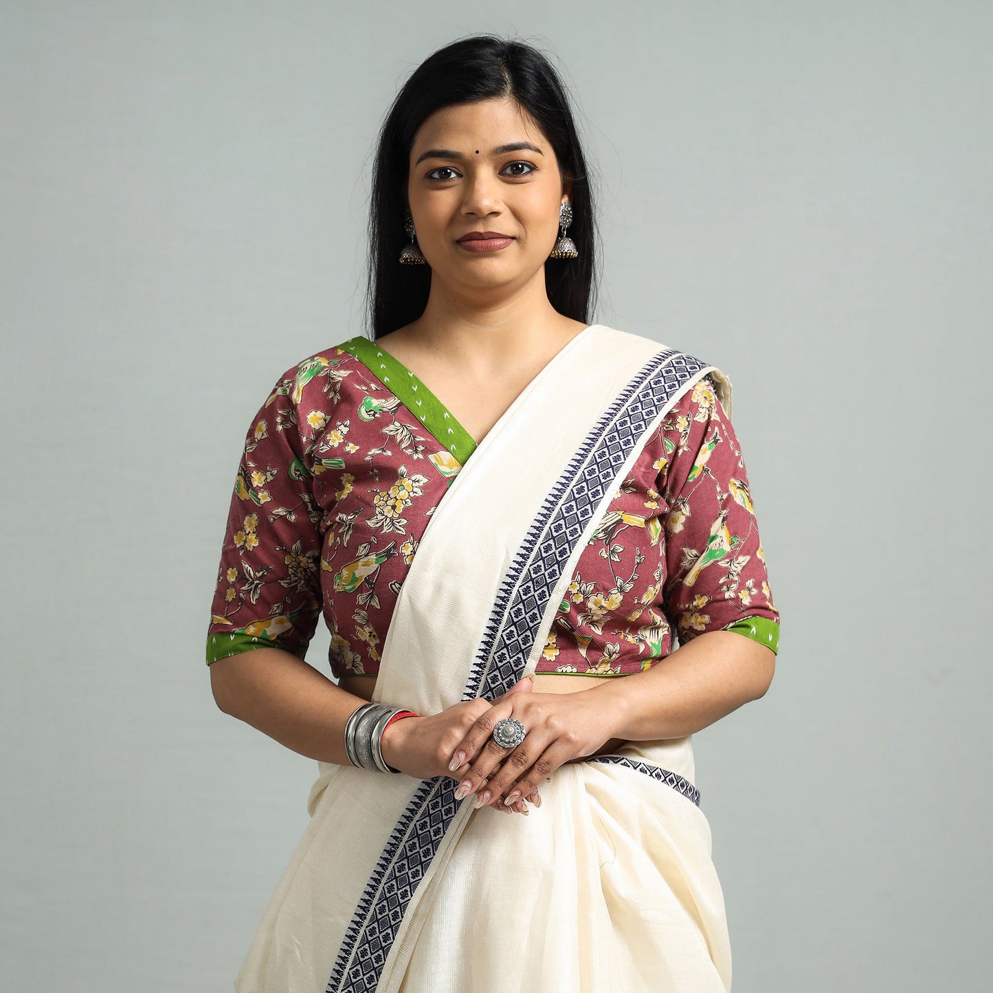 Kalamkari Stitched Blouse
