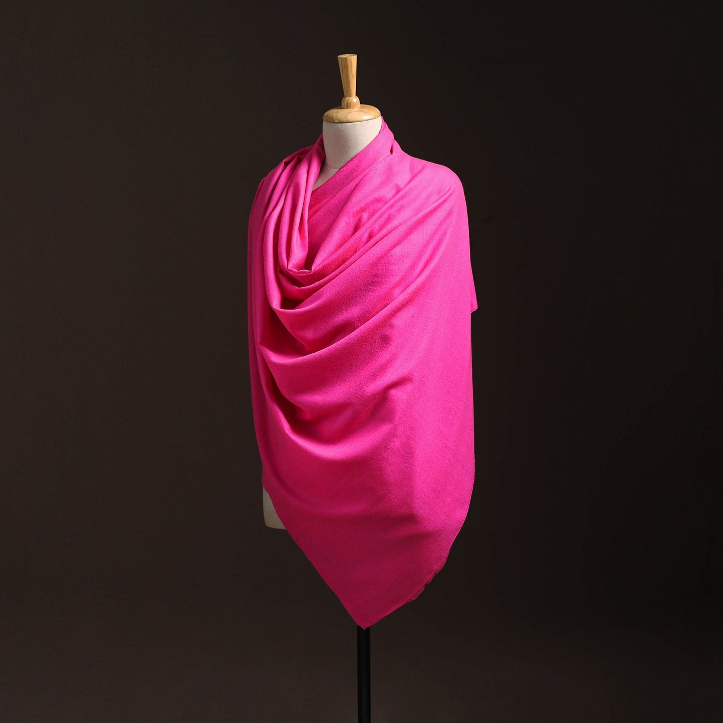 Pink - kashmiri pashmina handspun handwoven pure woolen