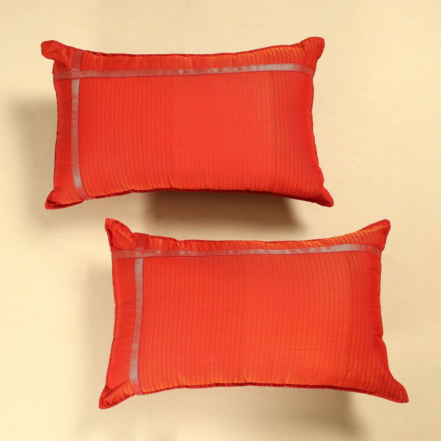 Buy Khun Weave Cotton Pillow Covers (Set of 2) Online at iTokri.com