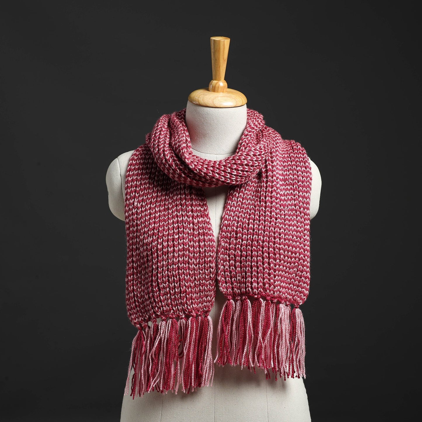 Kumaun Hand Knitted Woolen Muffler for Men & Women Online in India