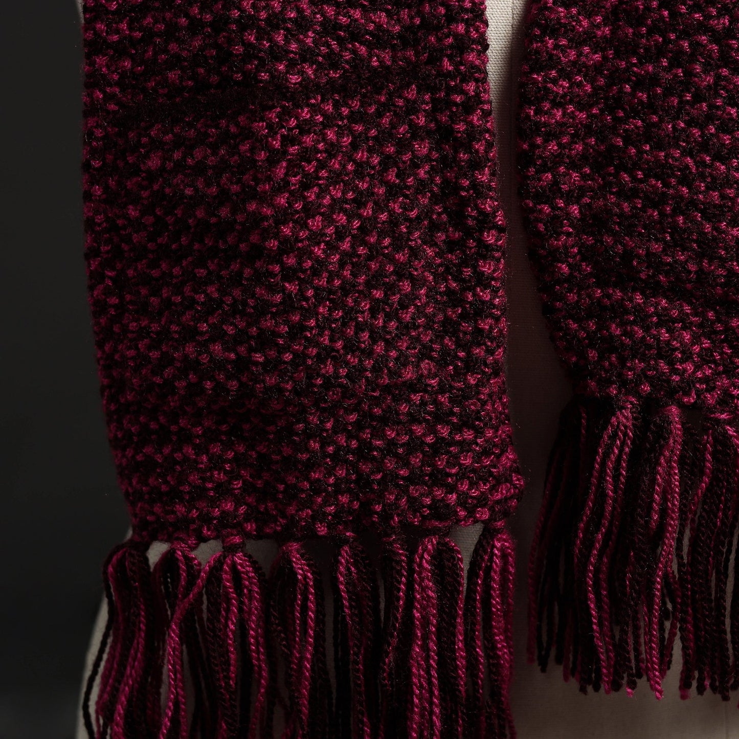 Kumaun Hand Knitted Woolen Muffler for Men & Women Online in India