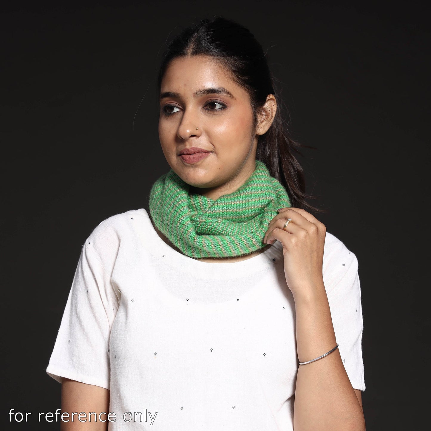 Kumaun Hand Knitted Woolen Neck Warmer