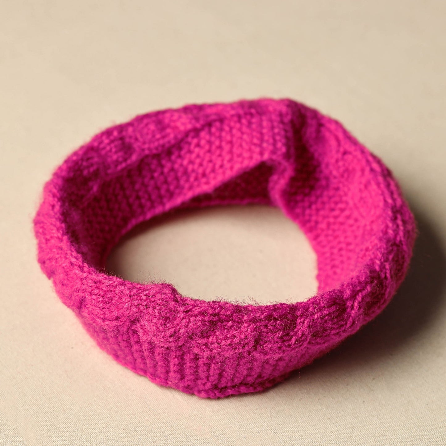 Hand Knitted Woolen Warm Headband