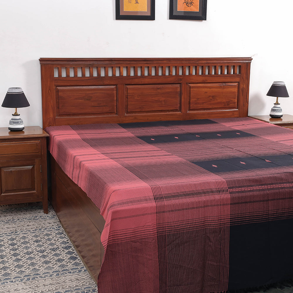 plain double bed cover