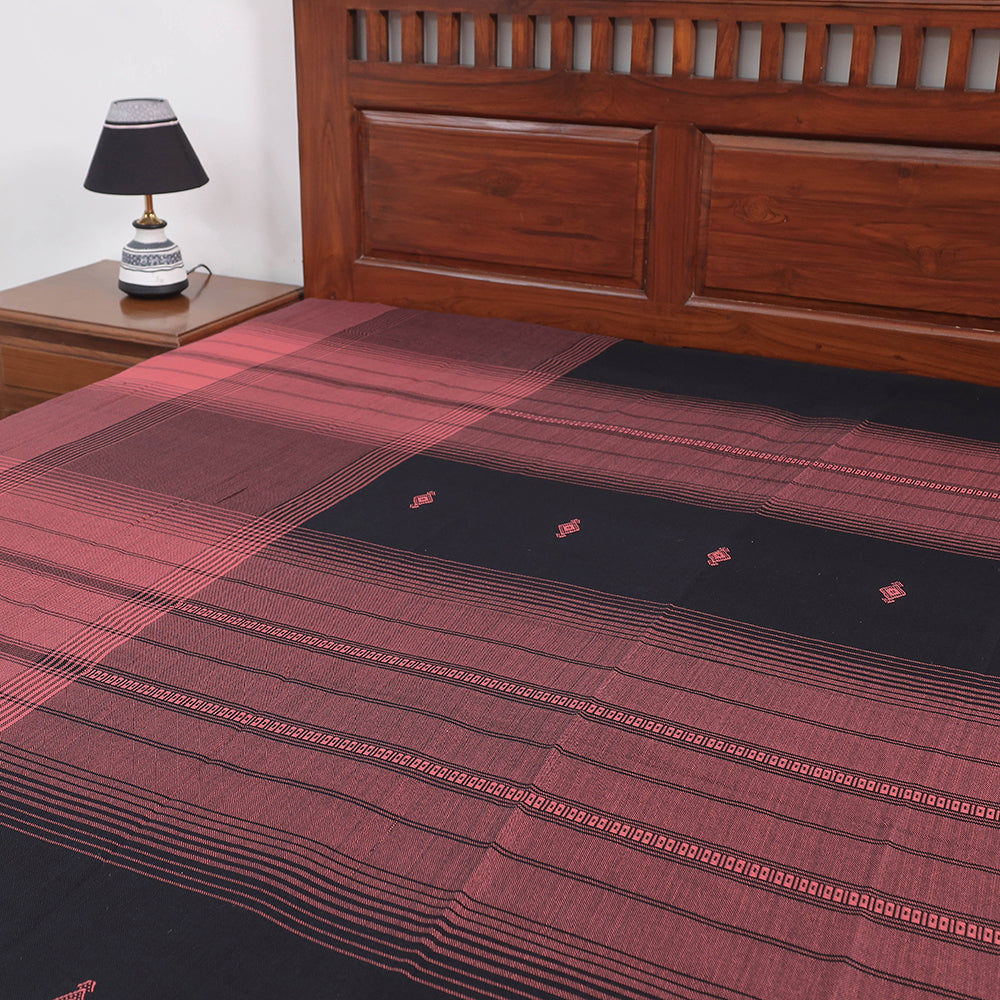 plain double bed cover