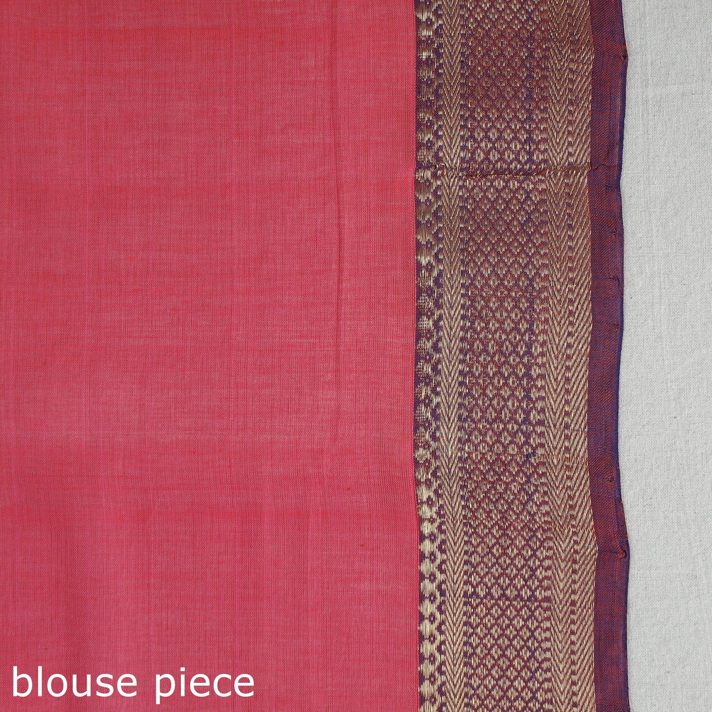 Buy Mangalagiri Handloom Cotton Saree with Zari Border Online at iTokri.com