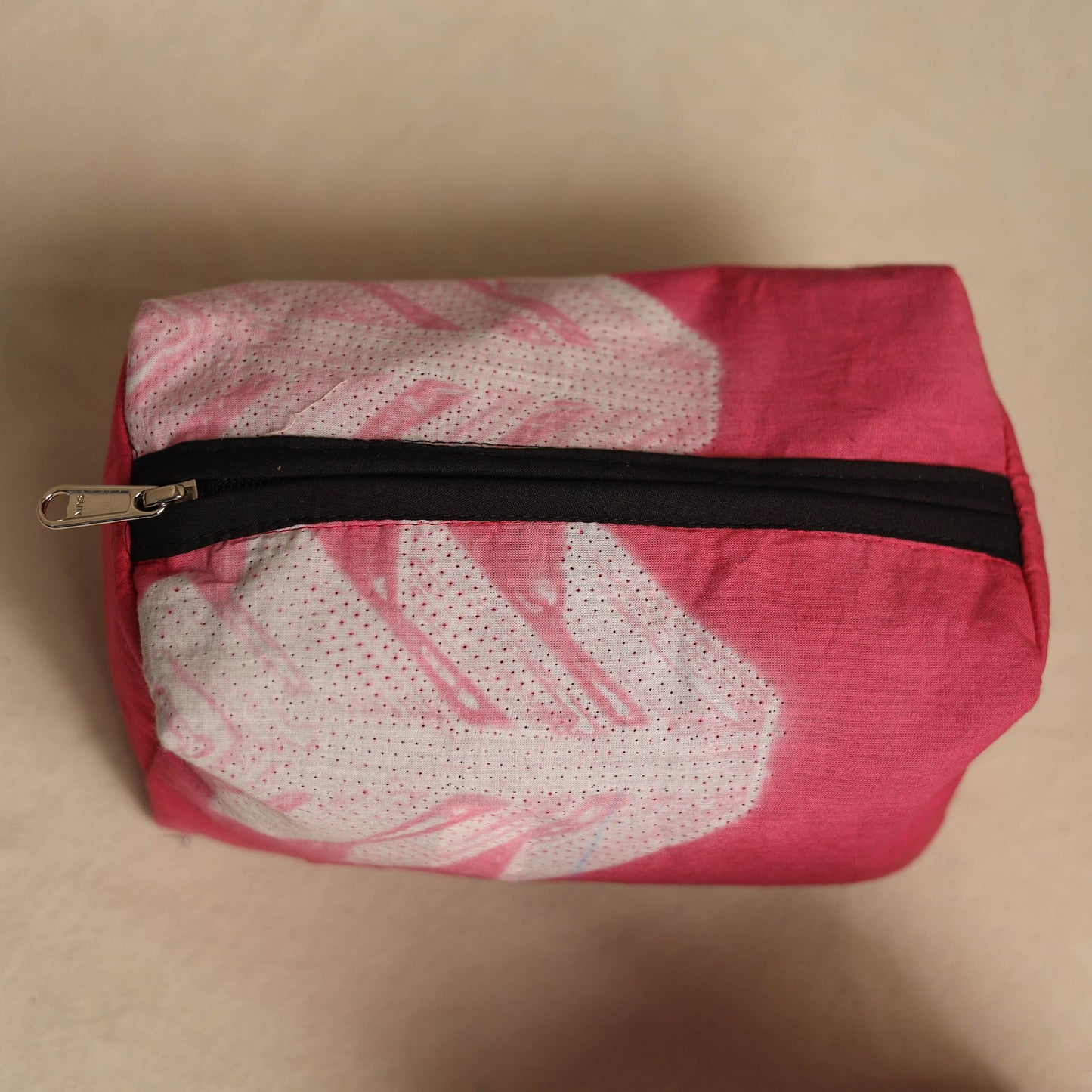 Pink Multipurpose Handmade Toiletry Bags (Set of 3)