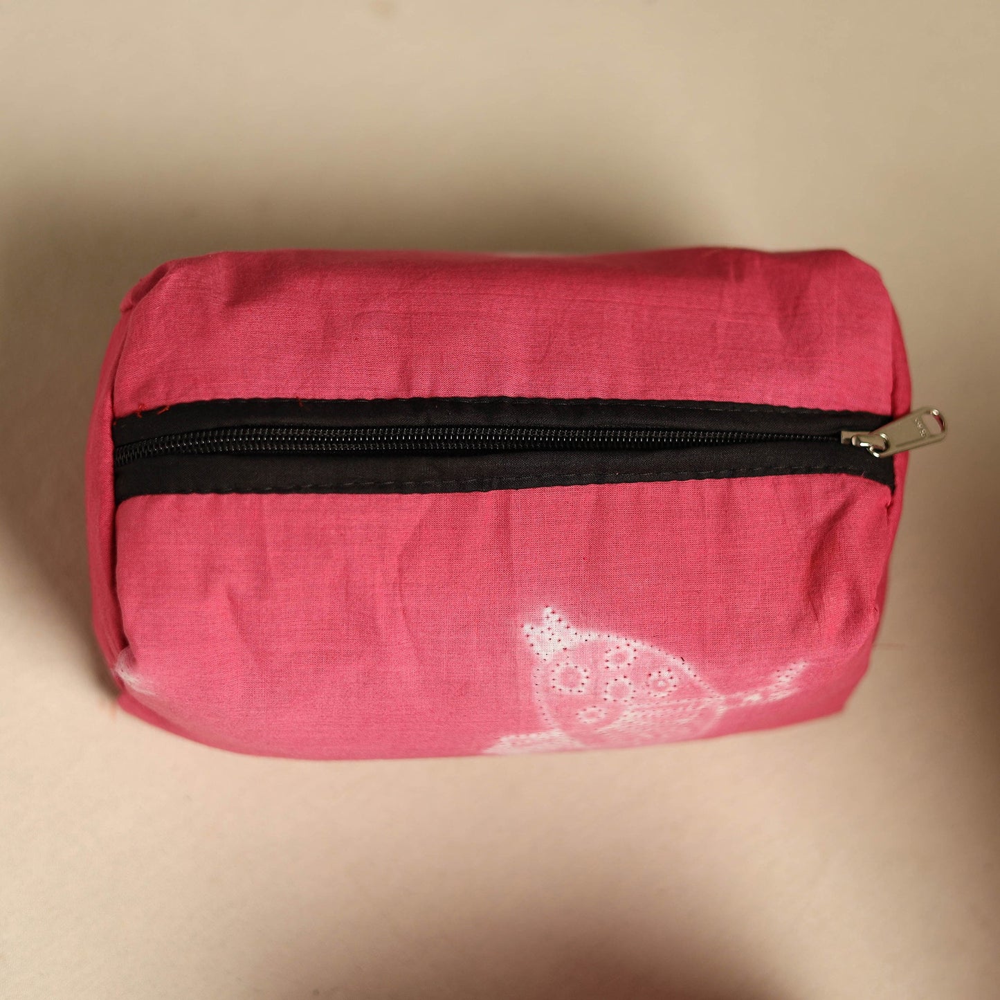 Pink Multipurpose Handmade Toiletry Bags (Set of 3)