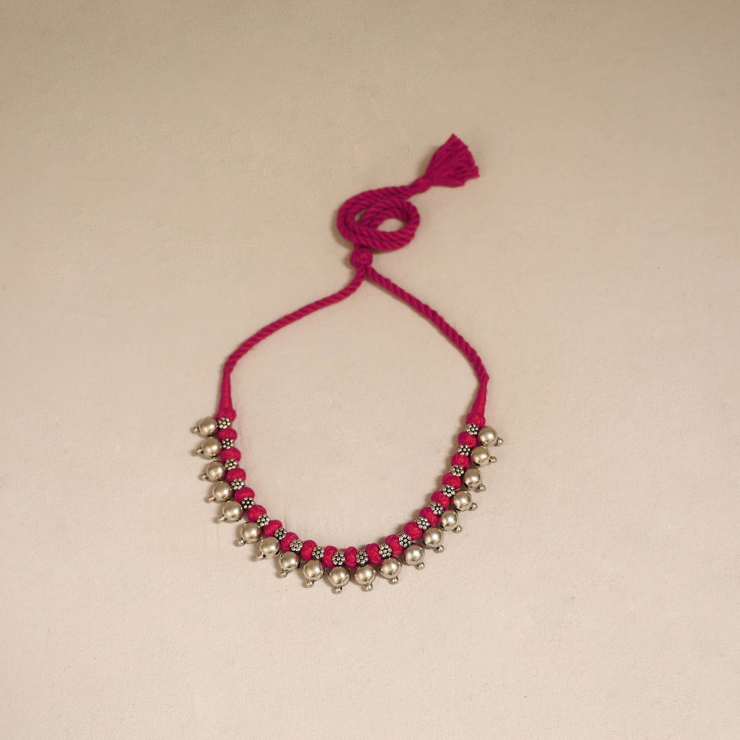 Patwa thread beads necklace by kailash 15 - handcrafted