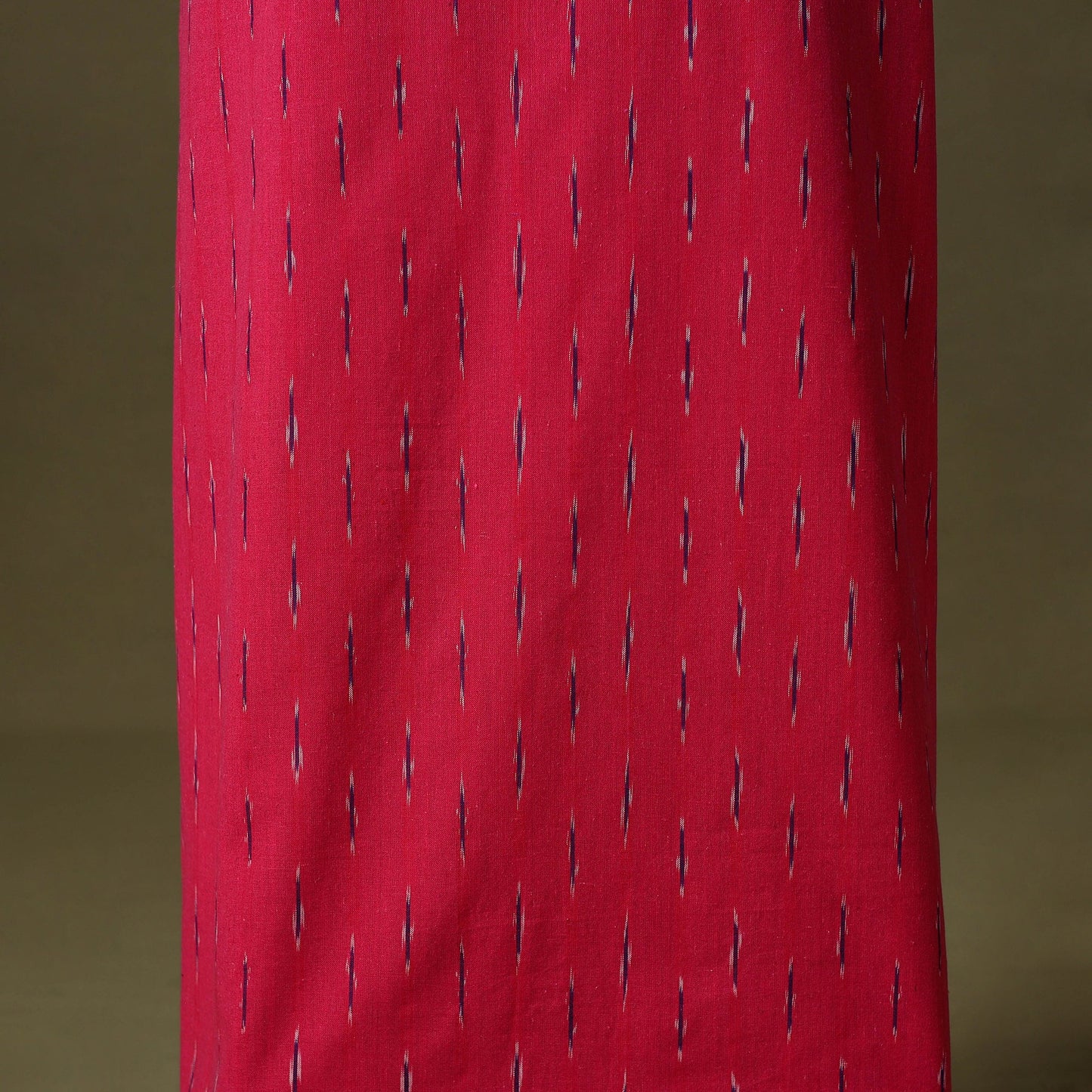 Pochampally Ikat Cotton Unstitched Kurta Material