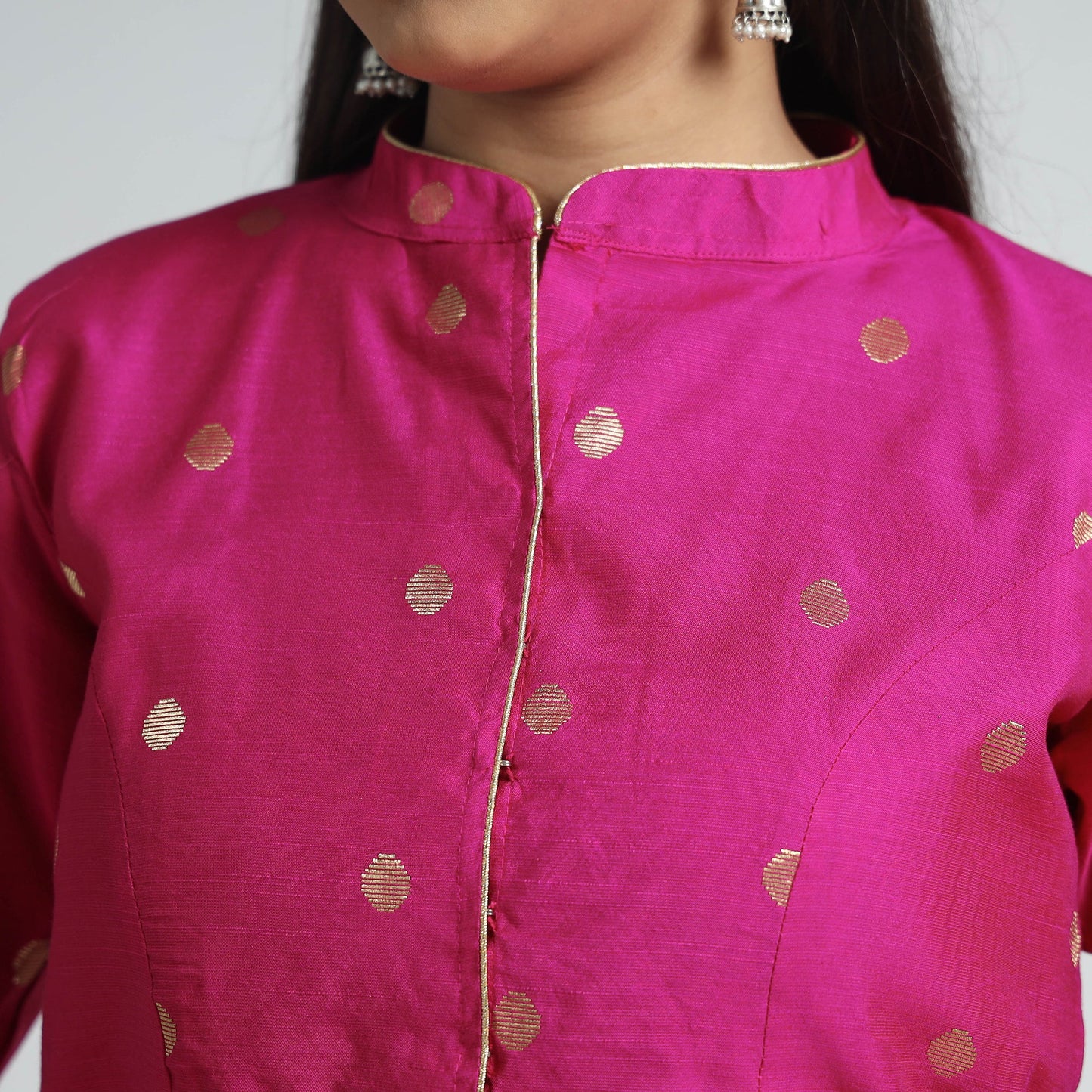 Silk Stitched Blouse