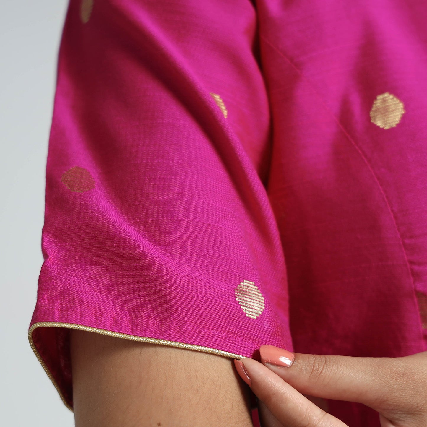 Silk Stitched Blouse