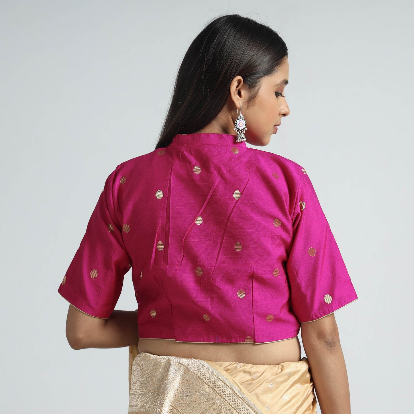 Silk Stitched Blouse