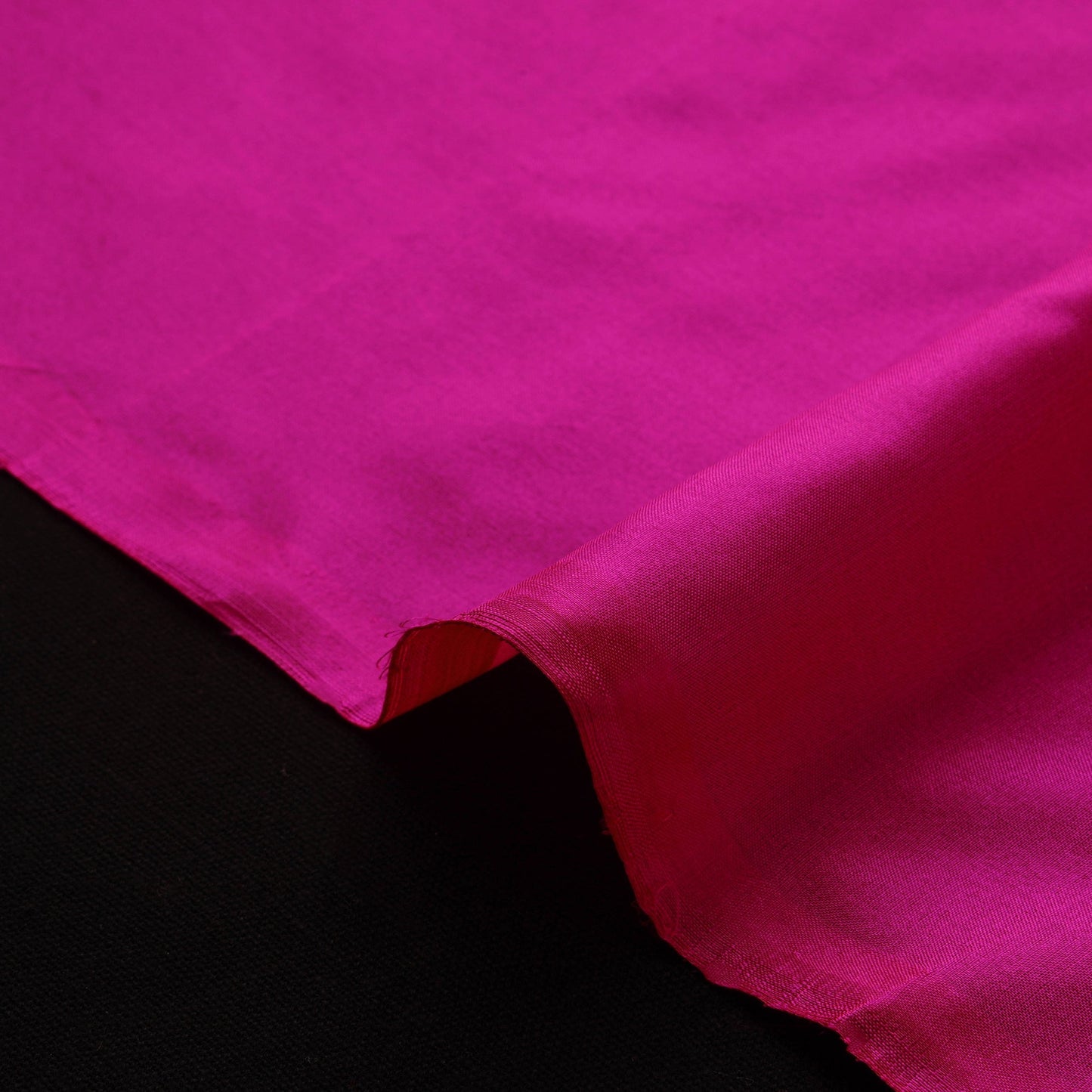Pure silk plain fabric 11 - handcrafted