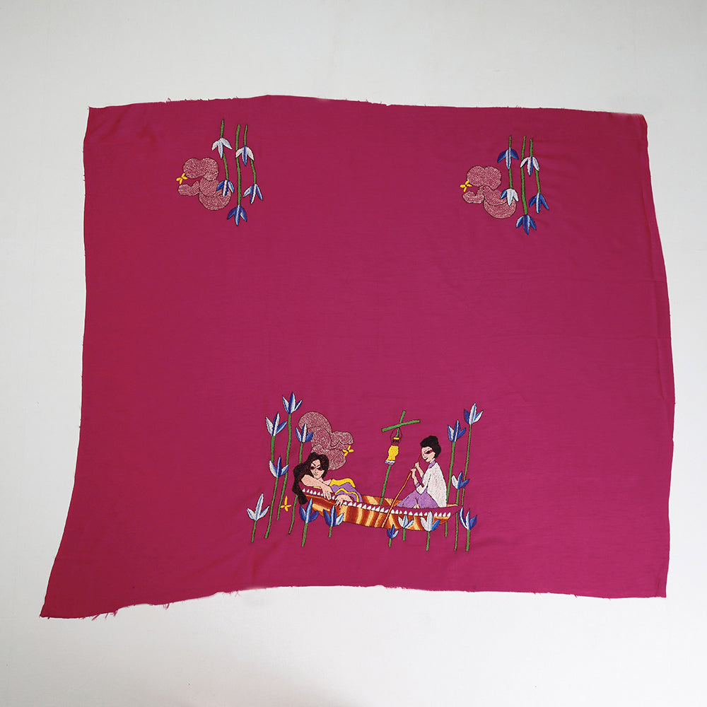Kantha Embroidery Blouse Piece