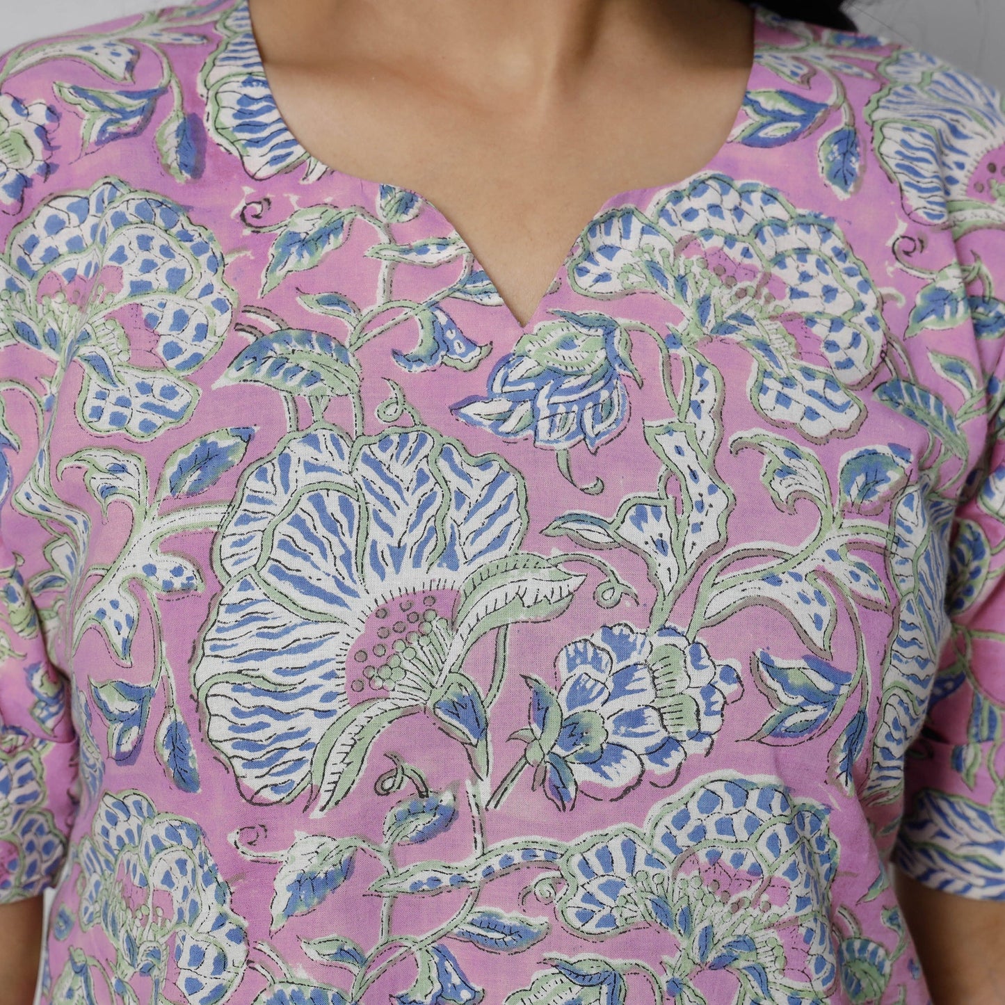 Sanganeri Block Printed Kurta