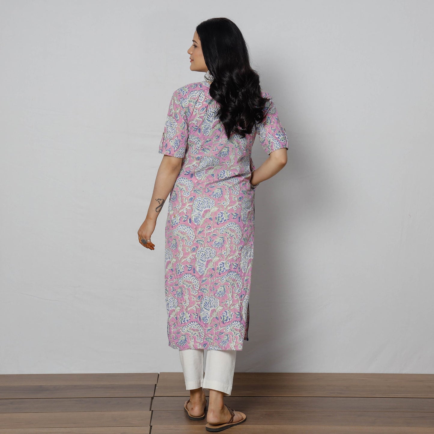 Sanganeri Block Printed Kurta