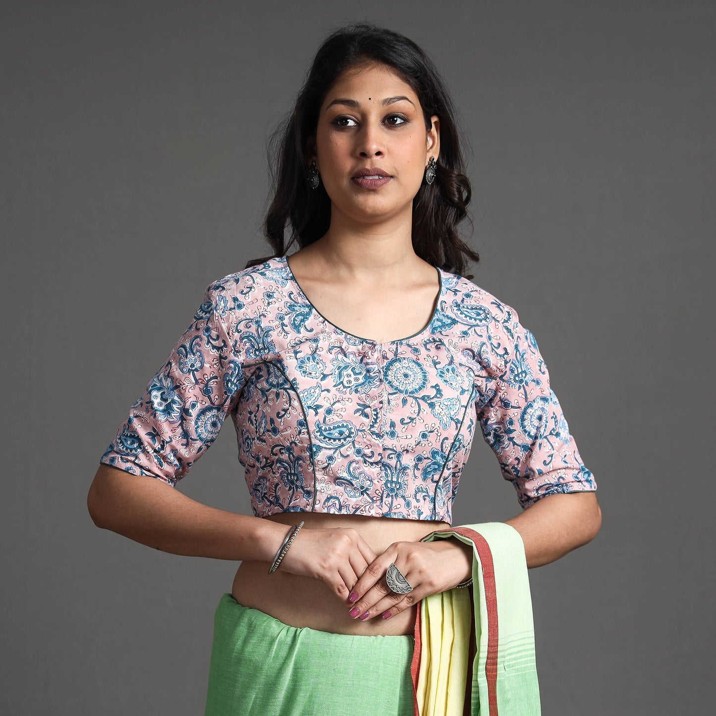 Cotton Stitched Blouse