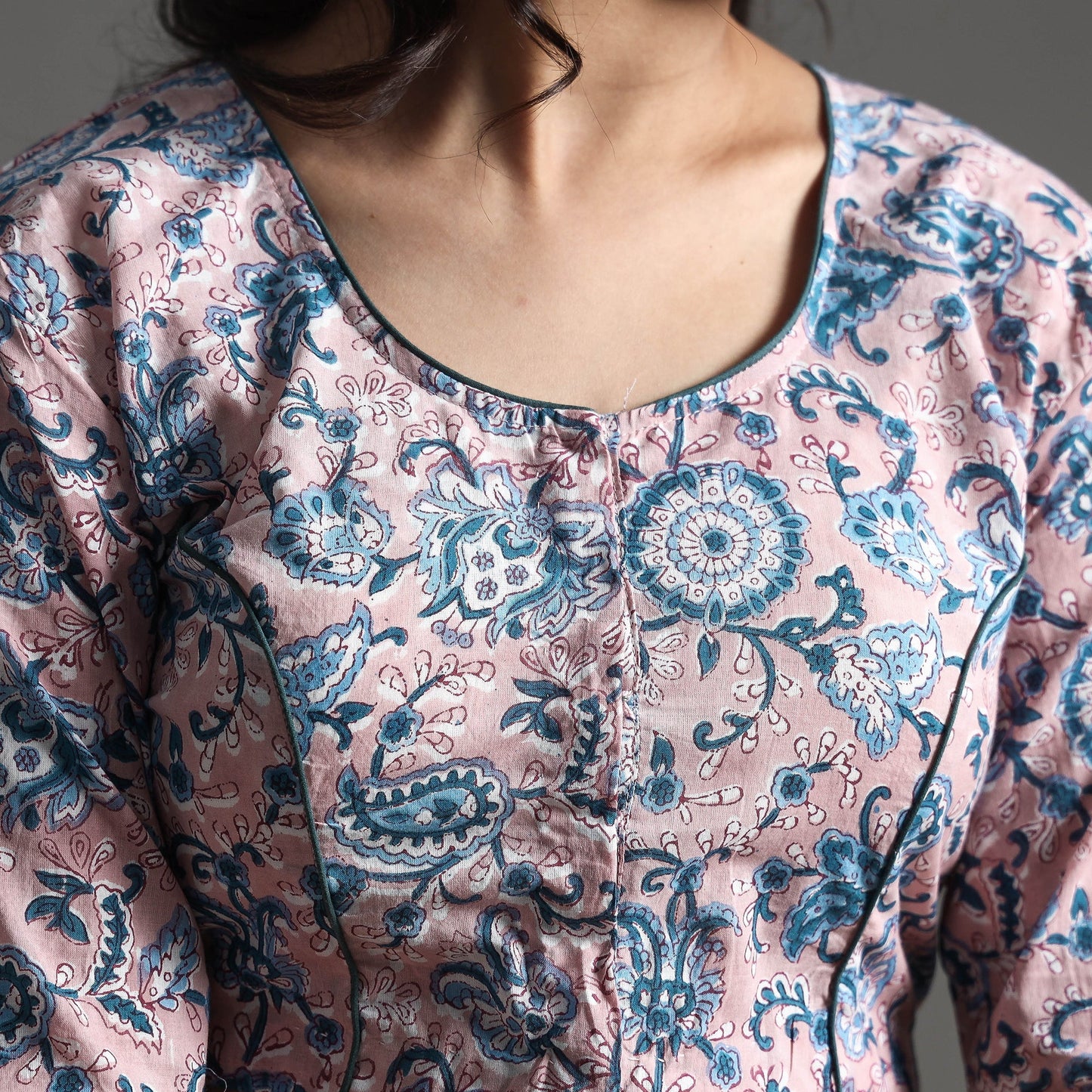 Cotton Stitched Blouse