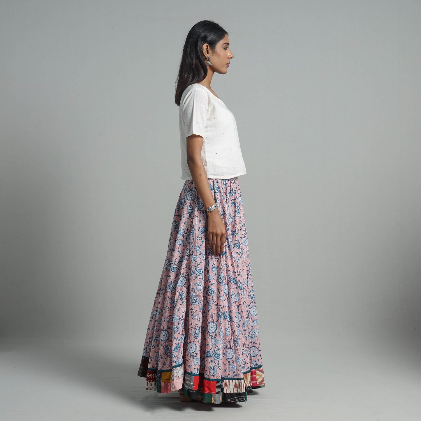 Sanganeri Skirt