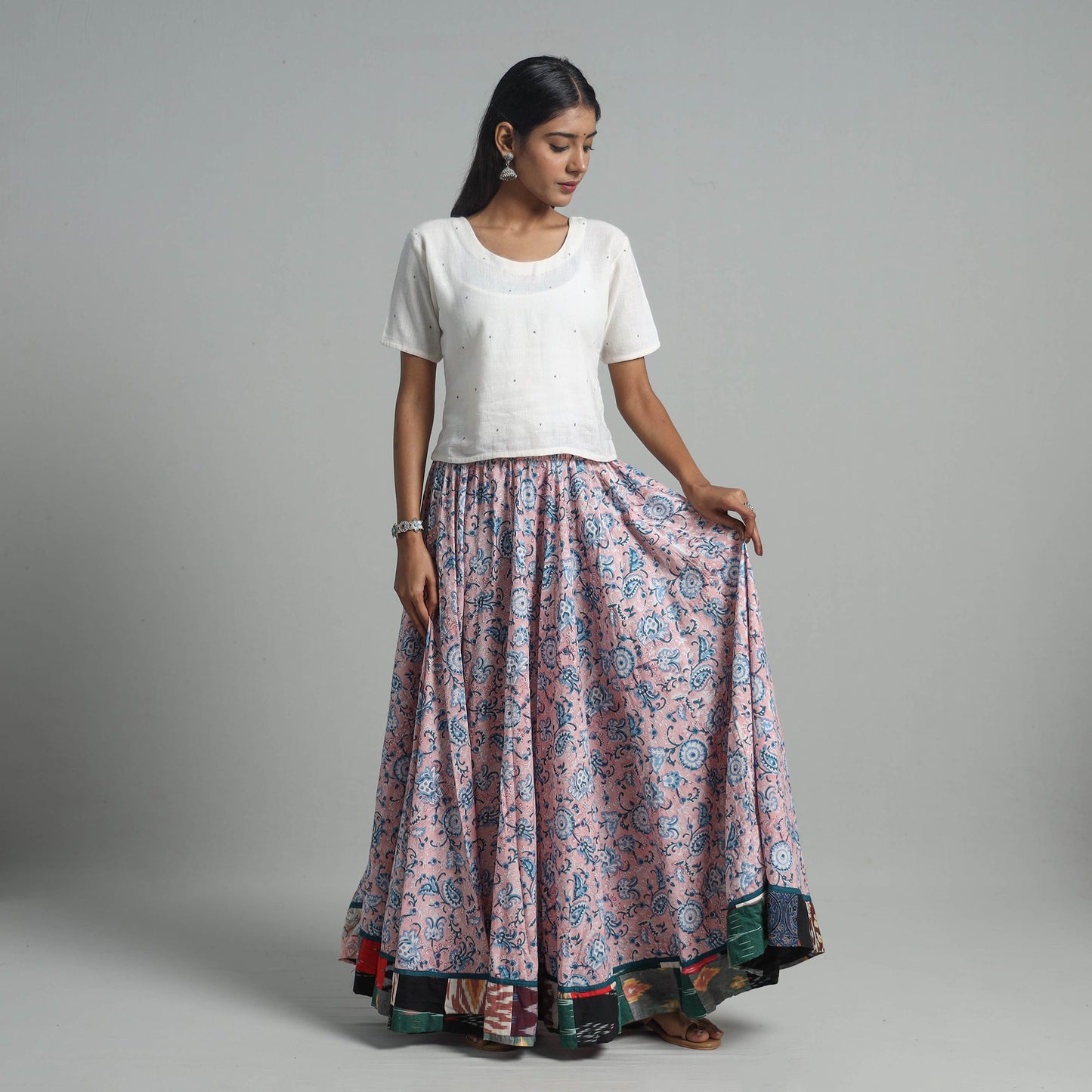 Sanganeri Skirt