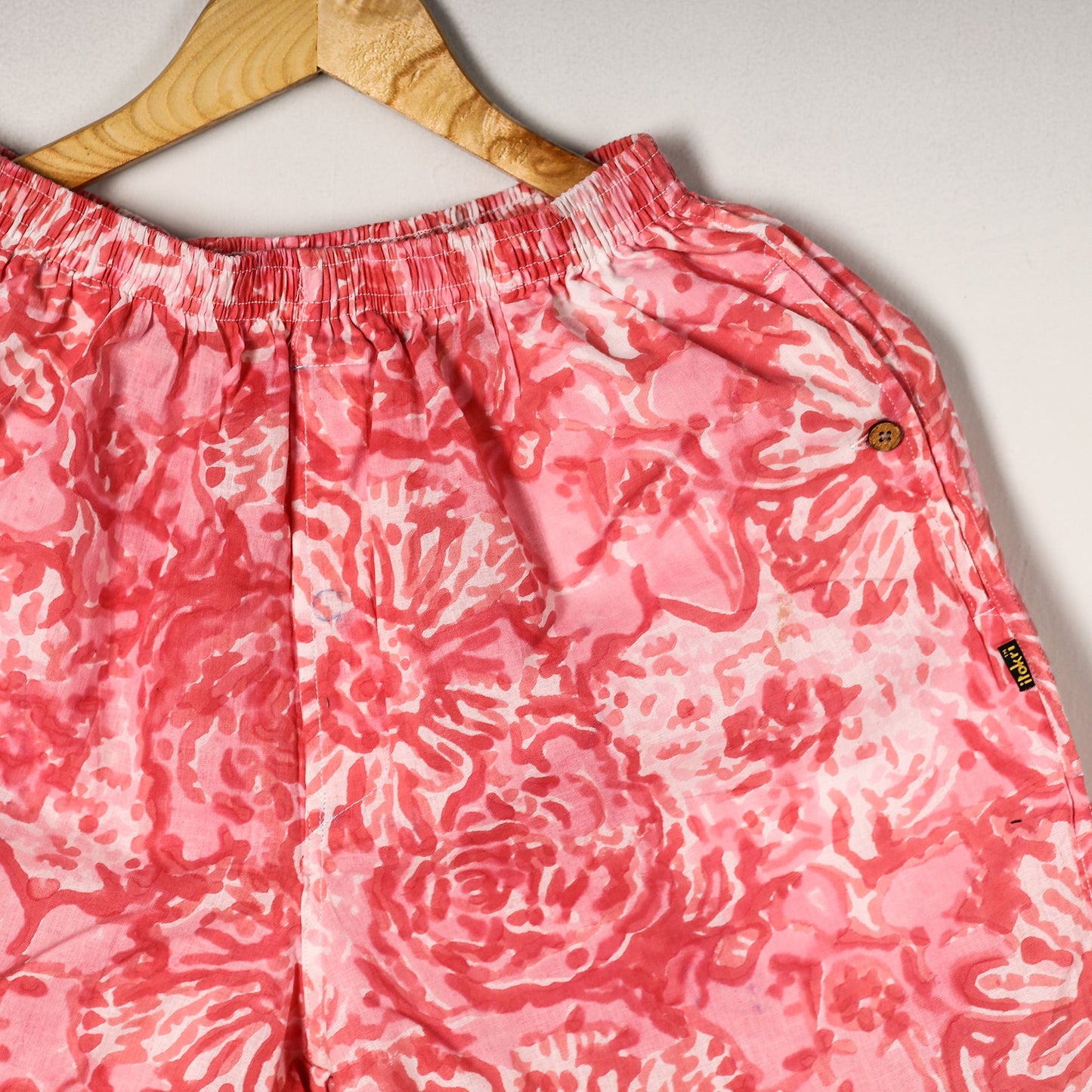 Sanganeri Block Printed Cotton Unisex Boxer/Shorts