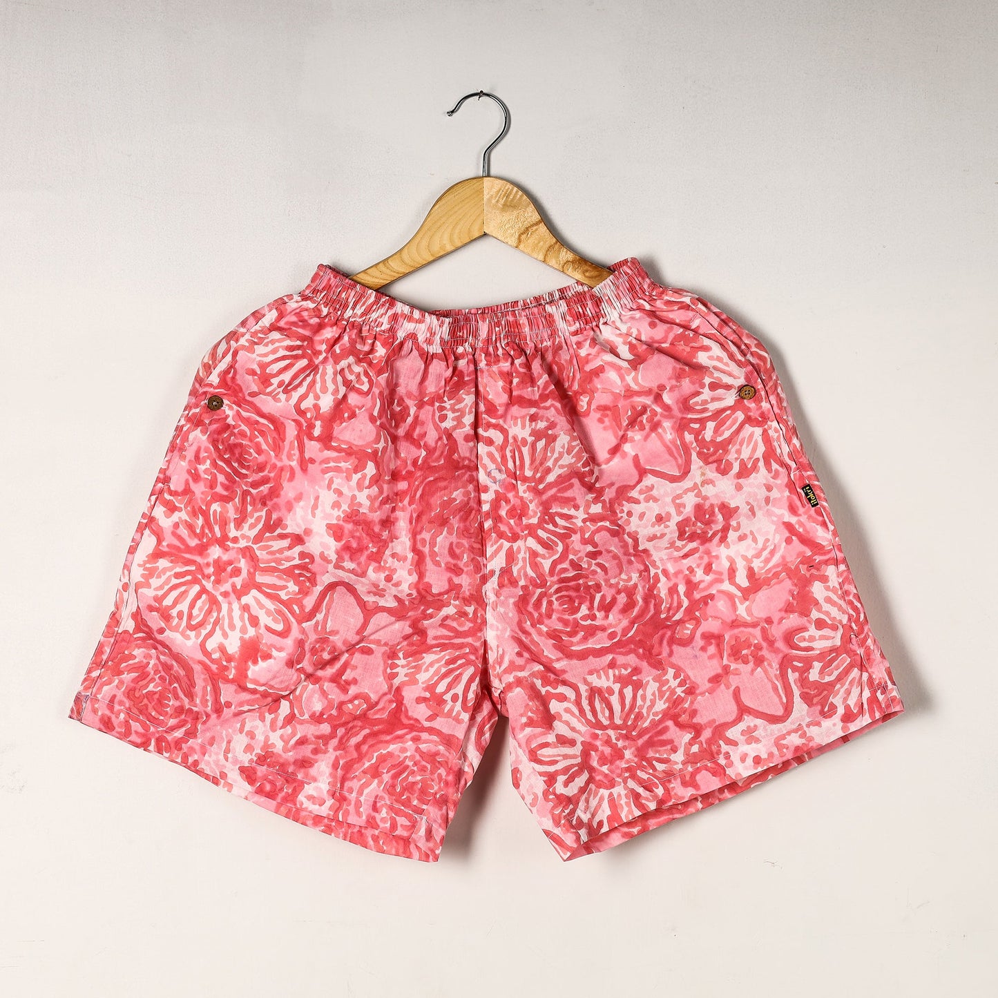 Sanganeri Block Printed Cotton Unisex Boxer/Shorts
