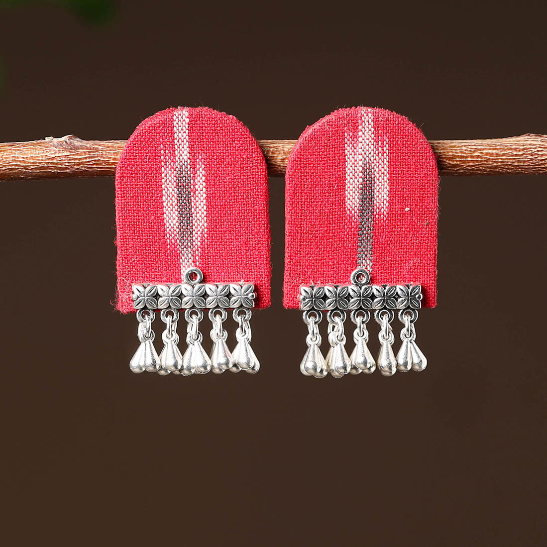 Buy Shifa Handcrafted GS Fabart Earrings