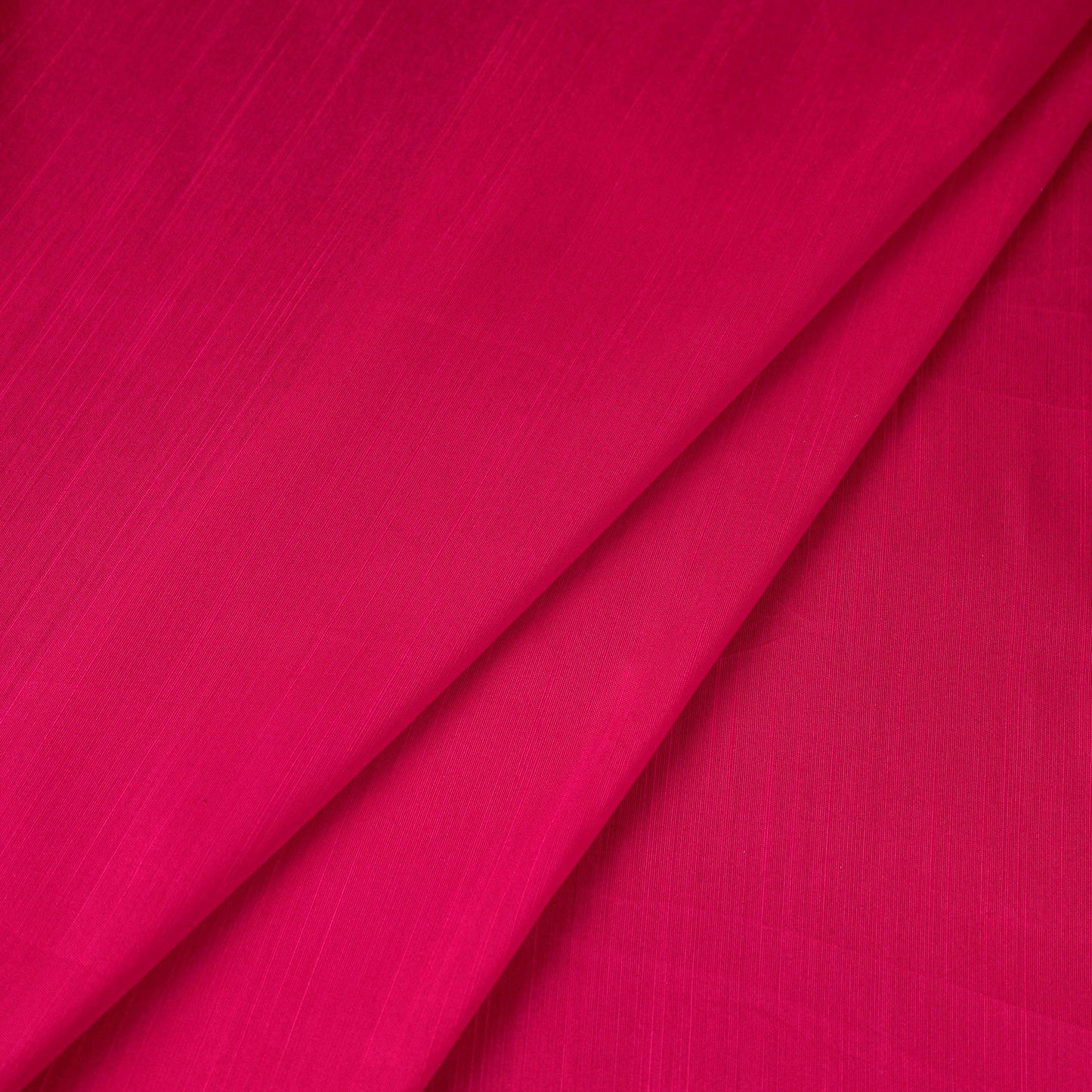 Pink Slub Silk Plain Fabric