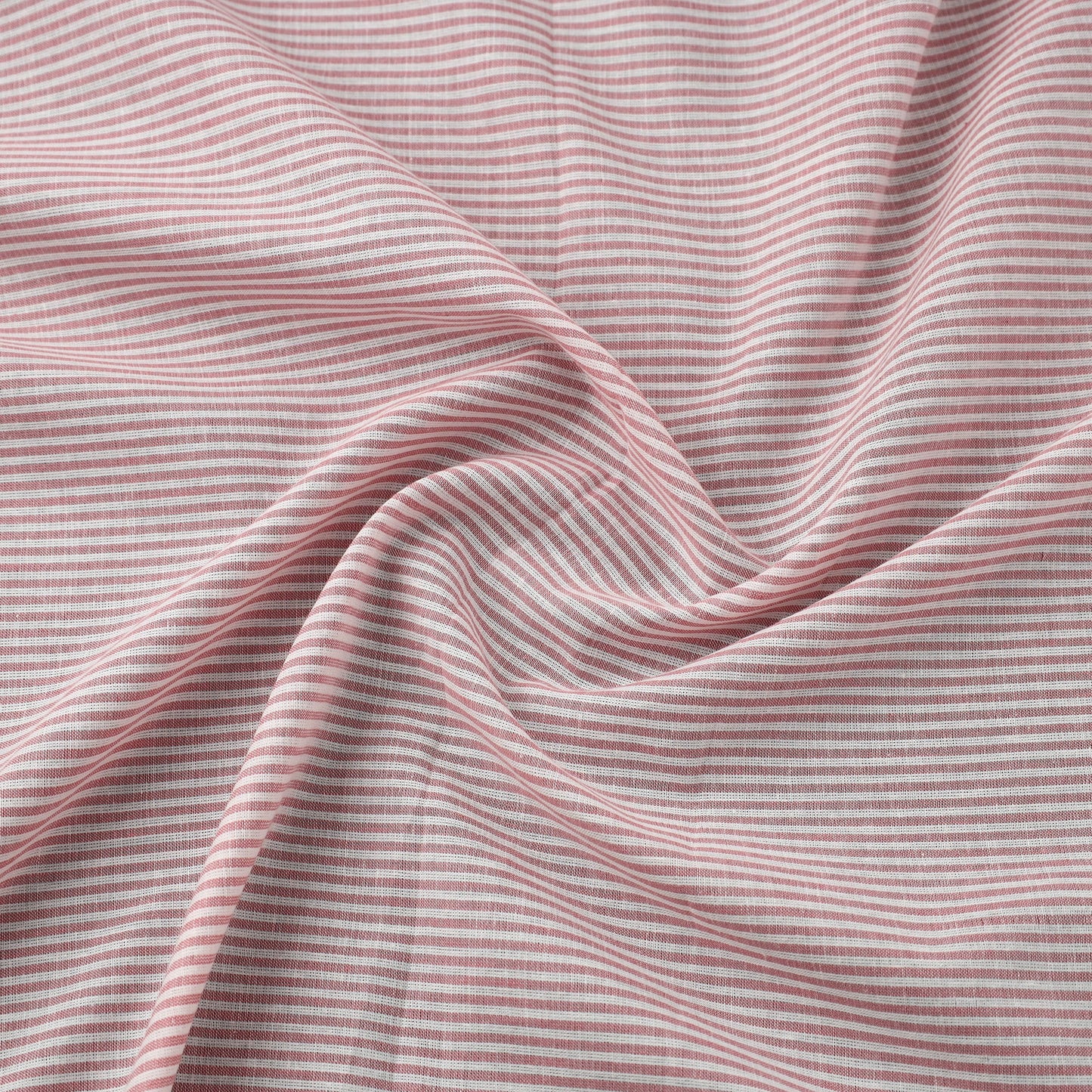 Buy Stripes Cotton Plain Fabric Online