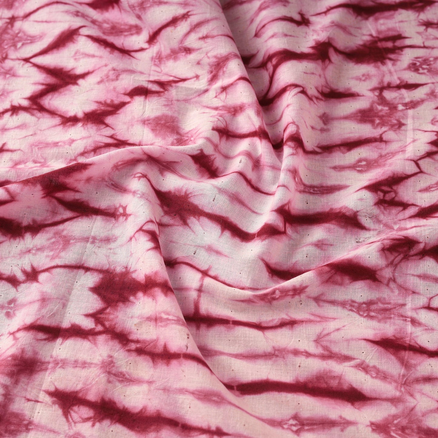 Pink Tie-Dye Cotton Shibori Fabric Online