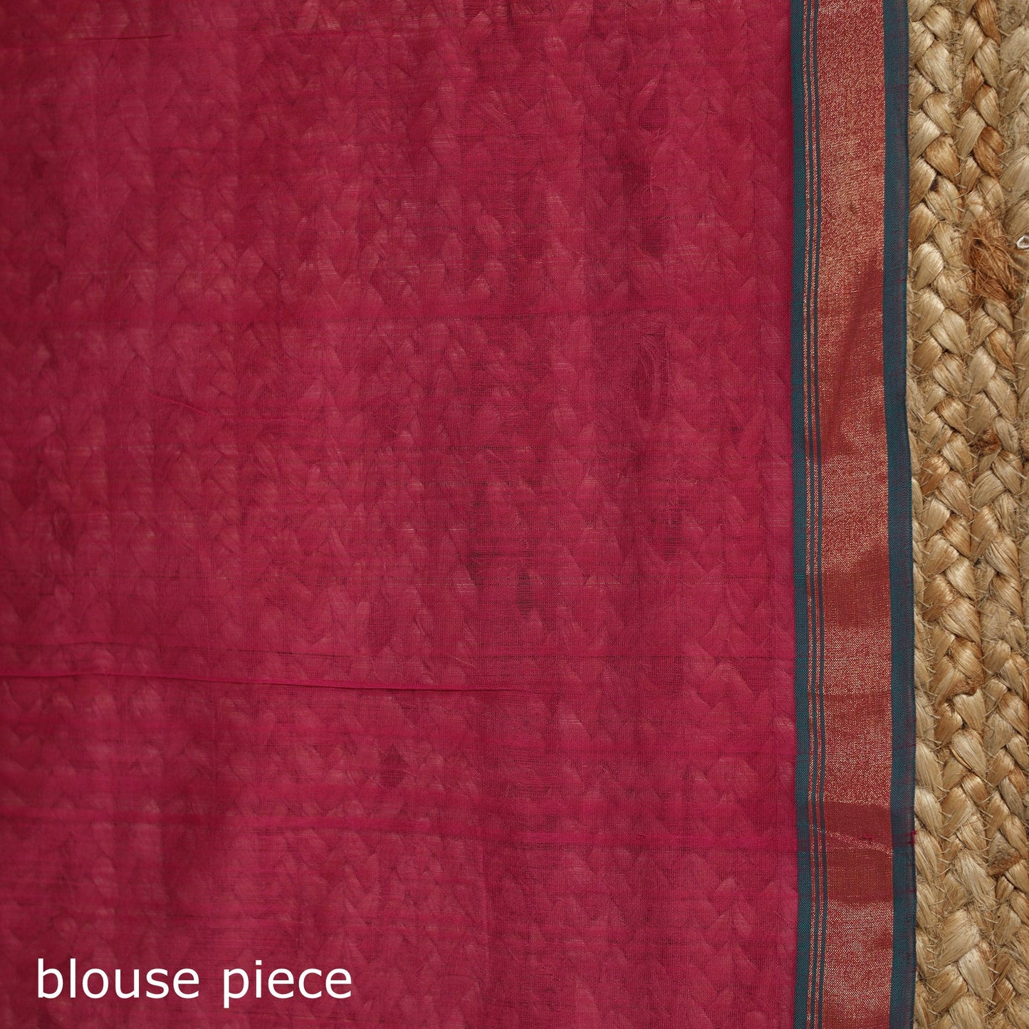 Pink - traditional buti handloom zari work saree 18