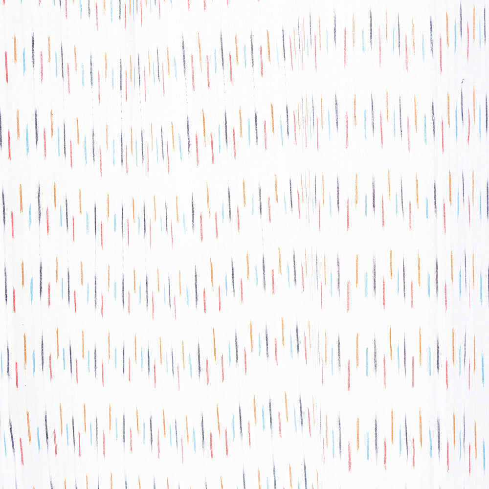 Pochampally ikat weave pure cotton fabric door curtain (7 x