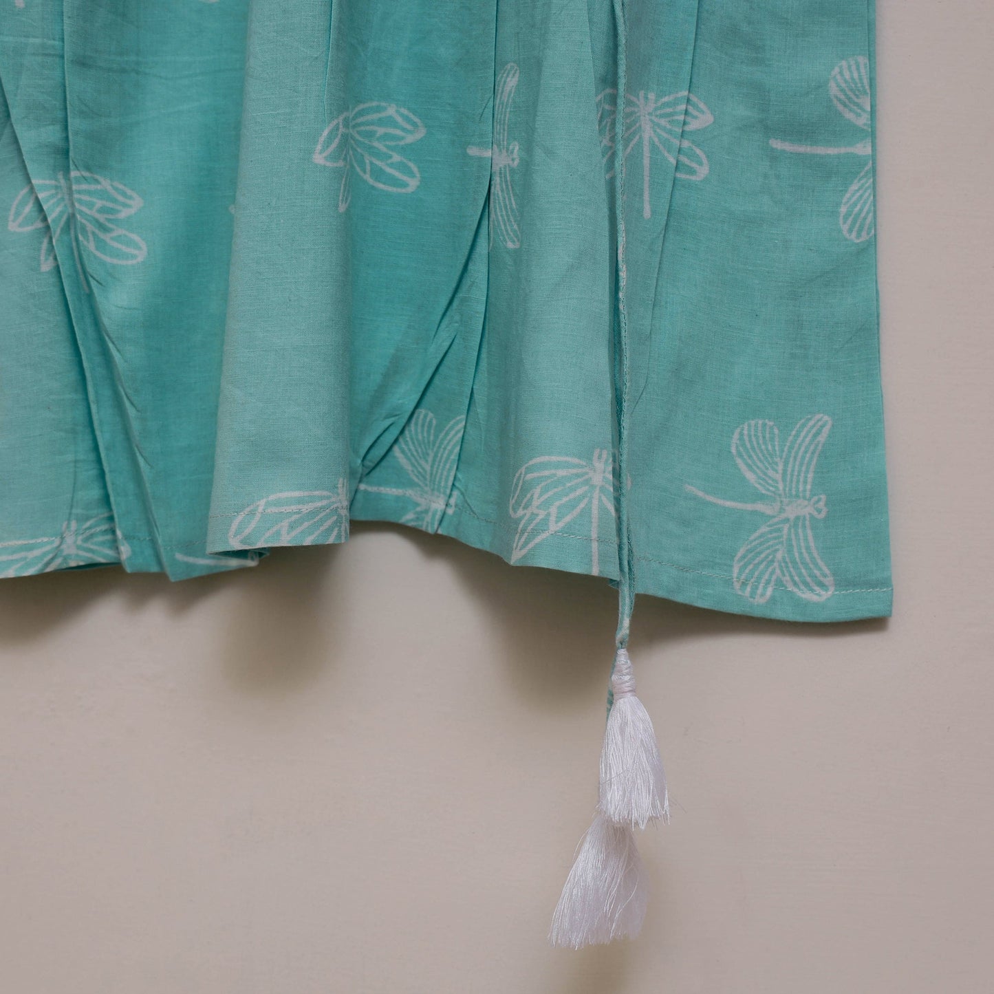 Pure cotton baby girls sanganeri angrakha dress (1-2 years)