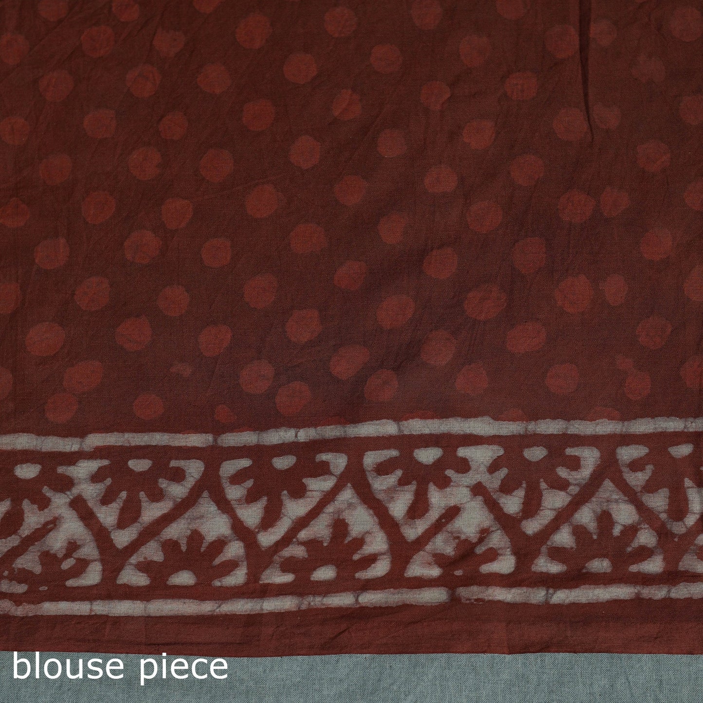 Pure mul cotton hand block batik print saree 13