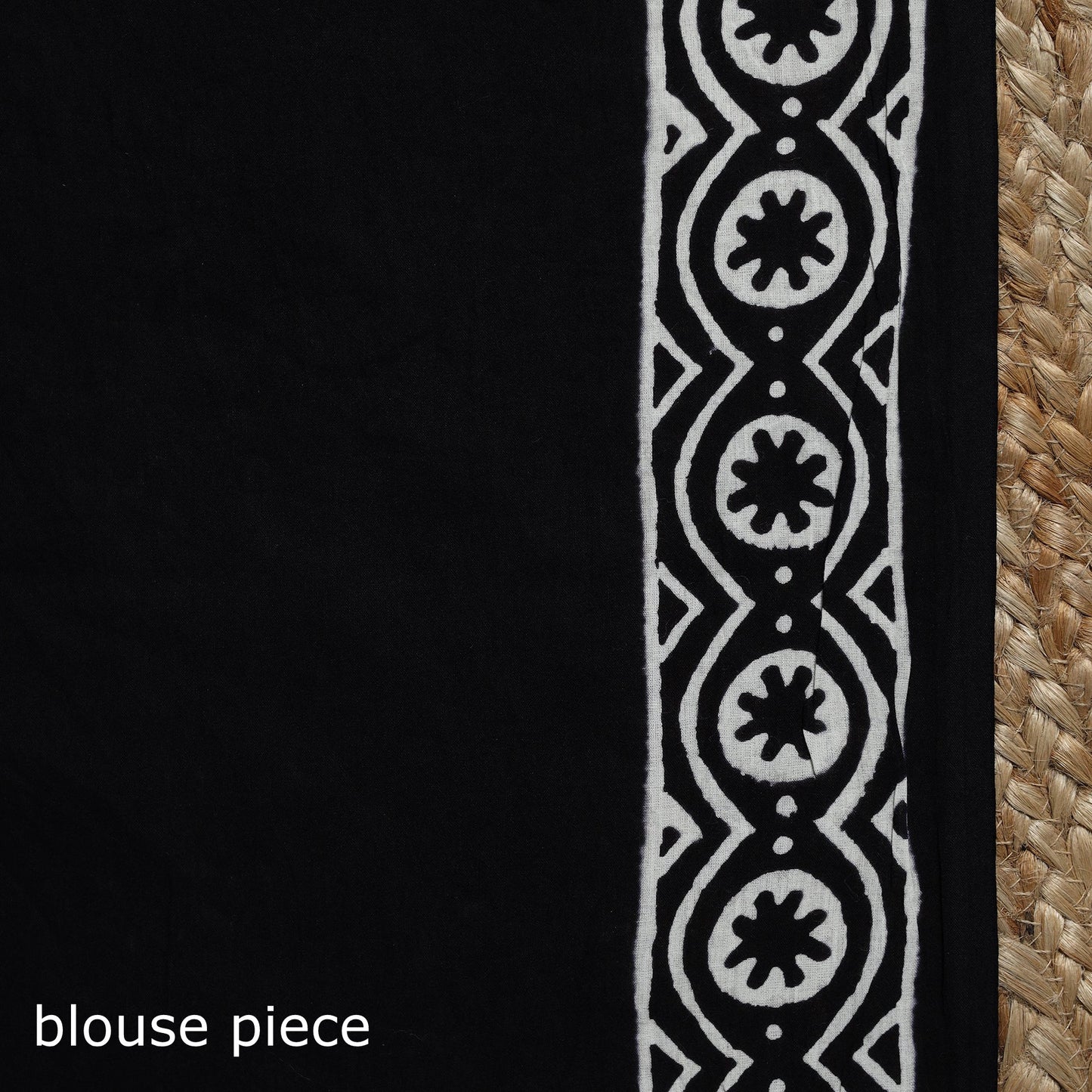 Pure mul cotton hand block sanganeri print saree 56