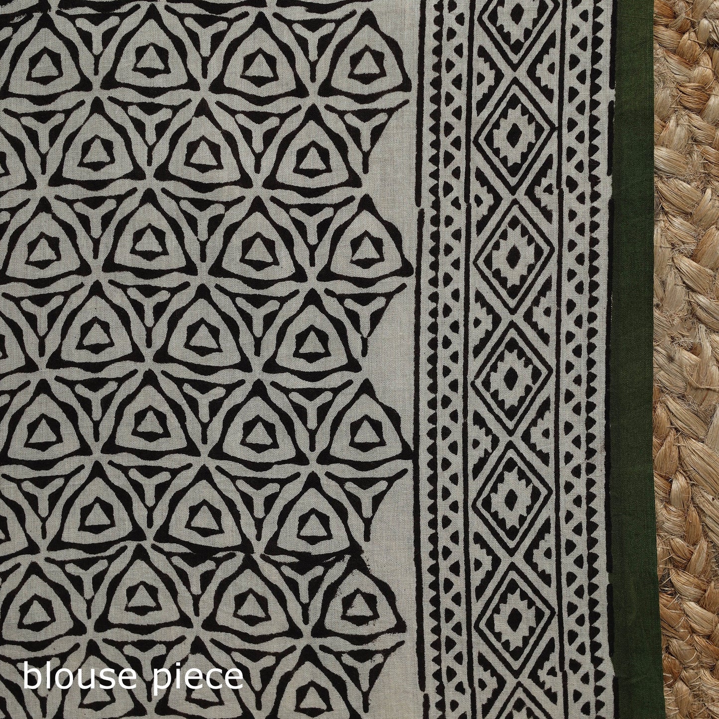 Pure mul cotton natural dyed hand block dabu bagru print