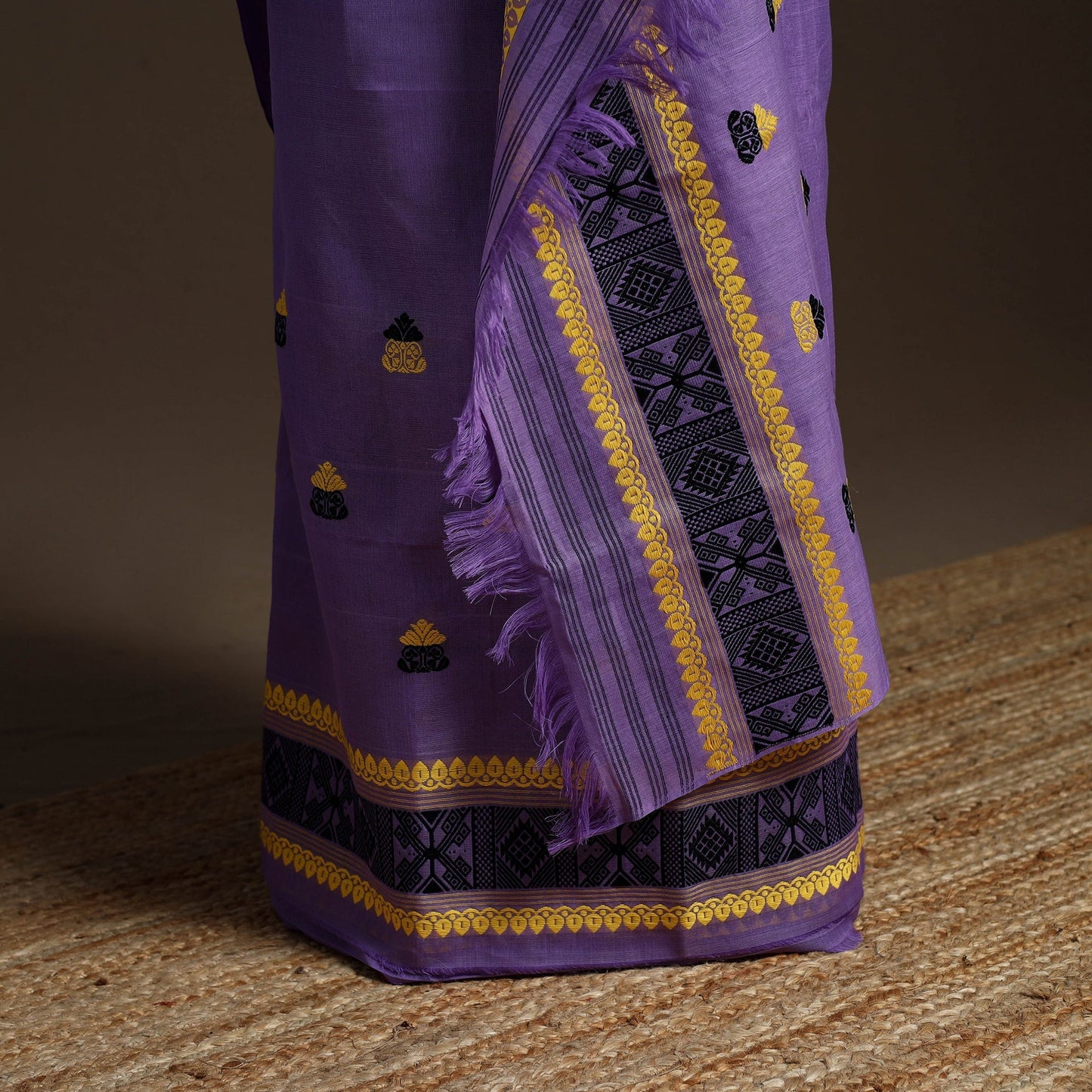 Assam handloom silk cotton mekhela chador with blouse piece