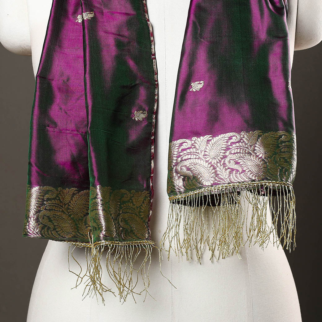 Brocade Handloom Pure Silk Banarasi Stole
